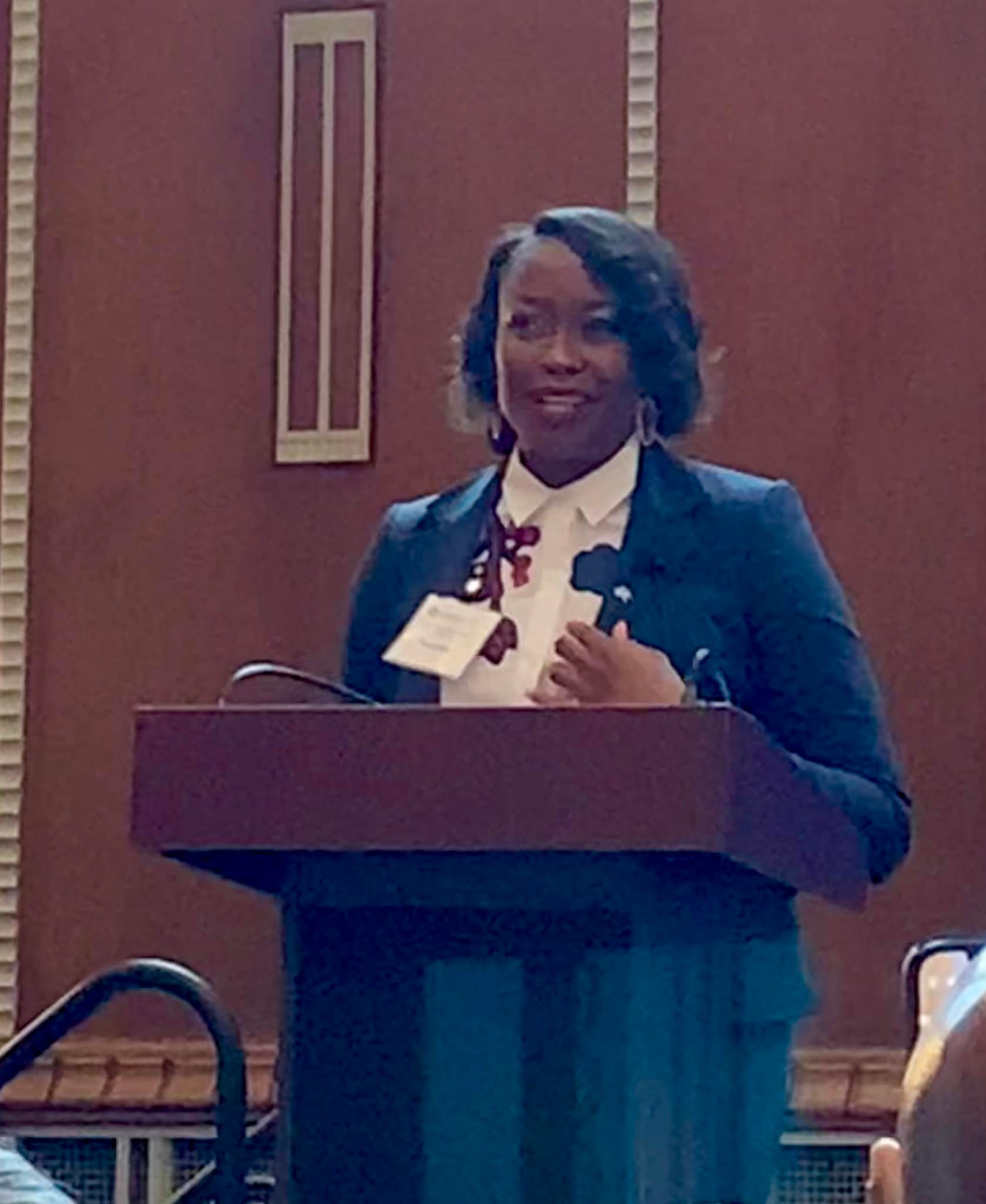 Keynote speaker Tiana Baker