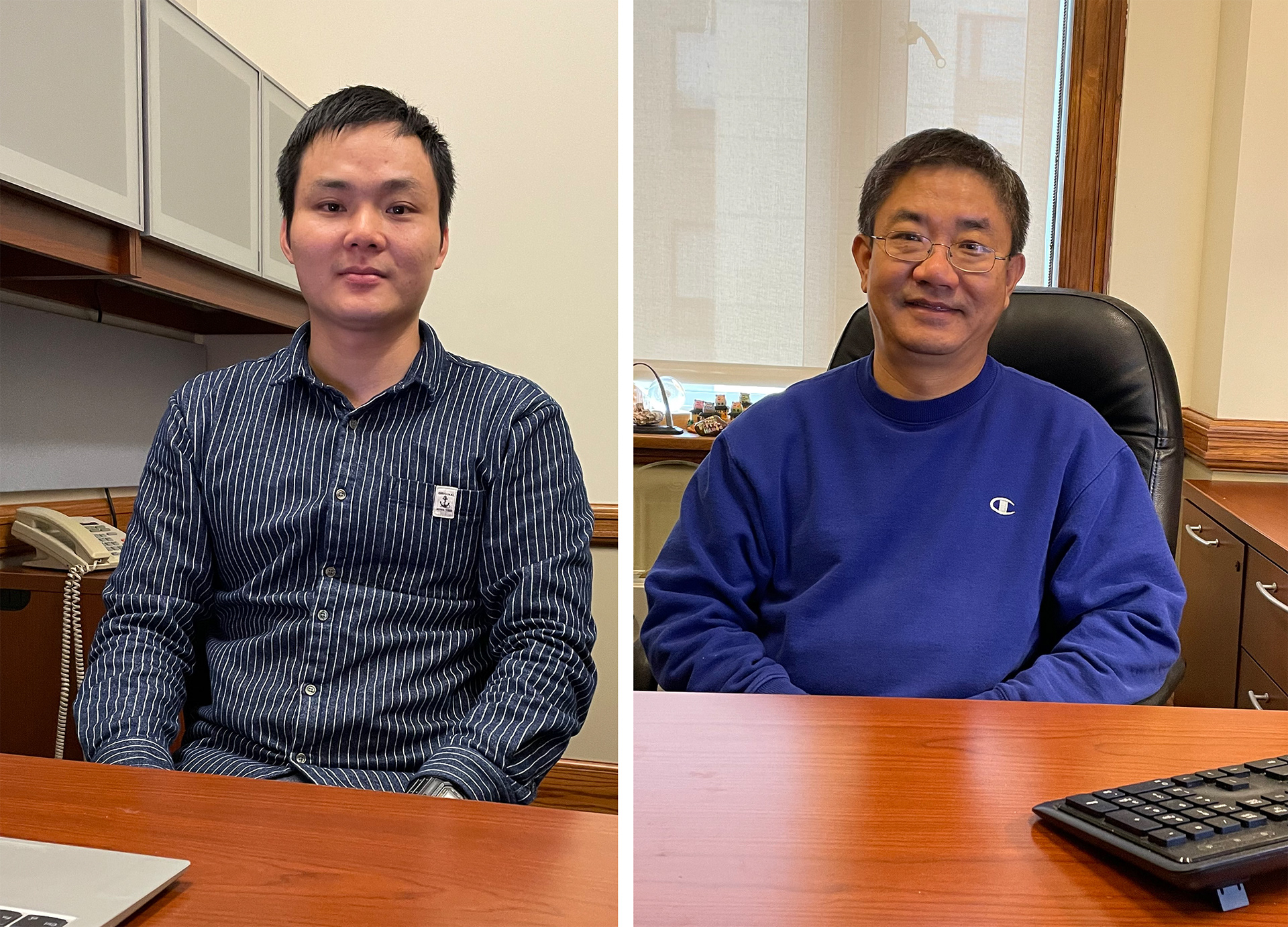 Visiting Scholar Guojing “James” Li and Dr. Wei He are working together on a comparative study on the career readiness competencies of Chinese and American college graduates