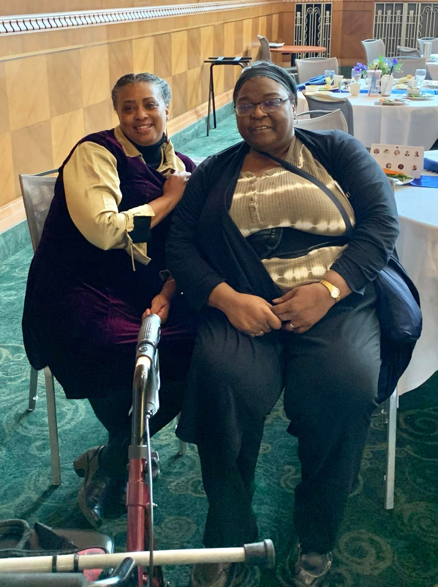 Attendees from the Charles E. Brown African American Cultural Center