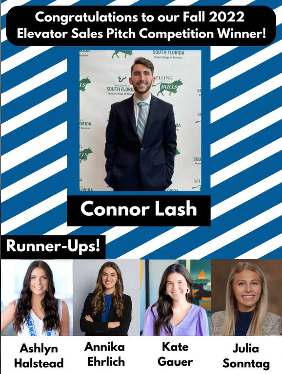 The Fall 2022 SNC Elevator Pitch Competition winners