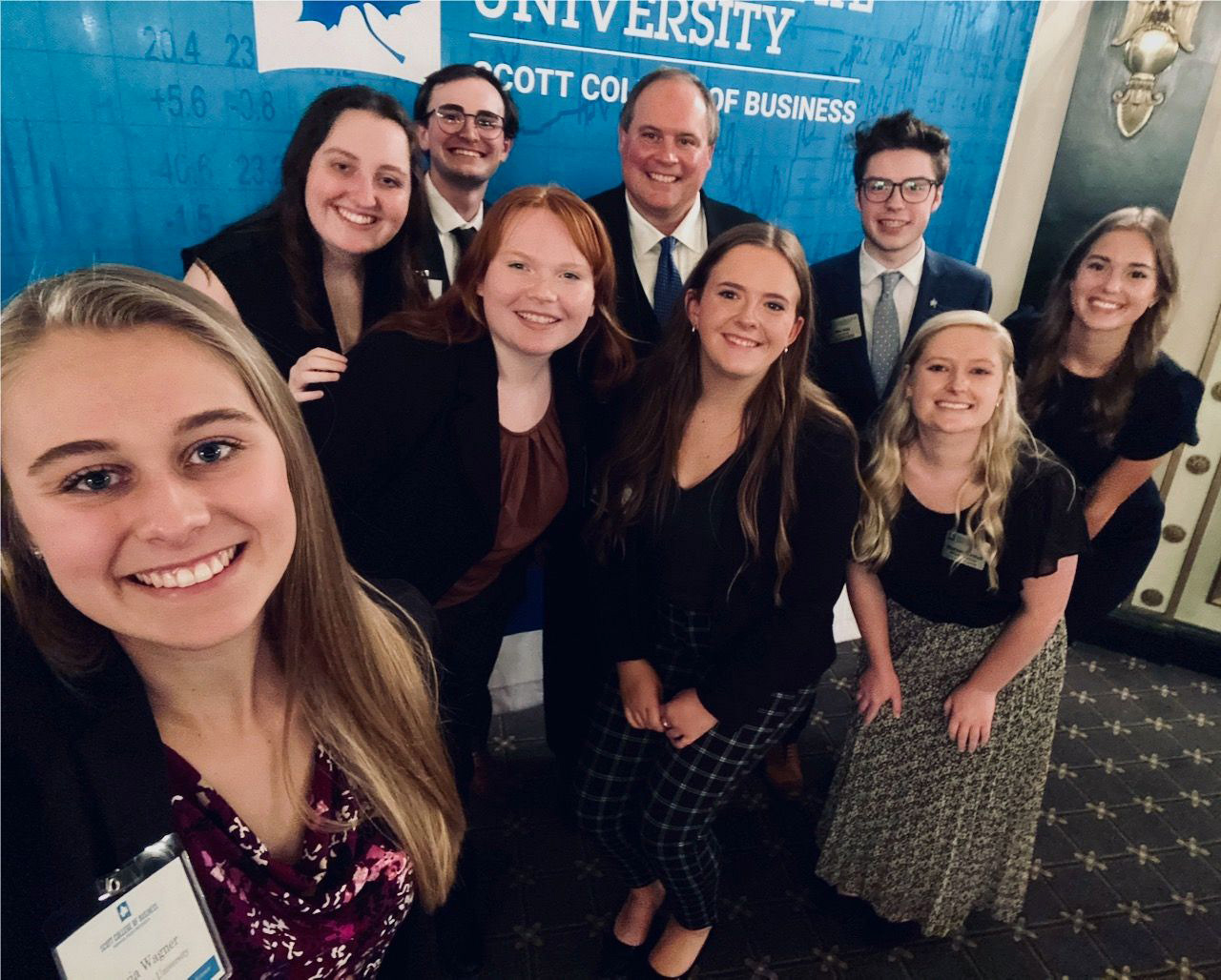 Scott College of Business attendees