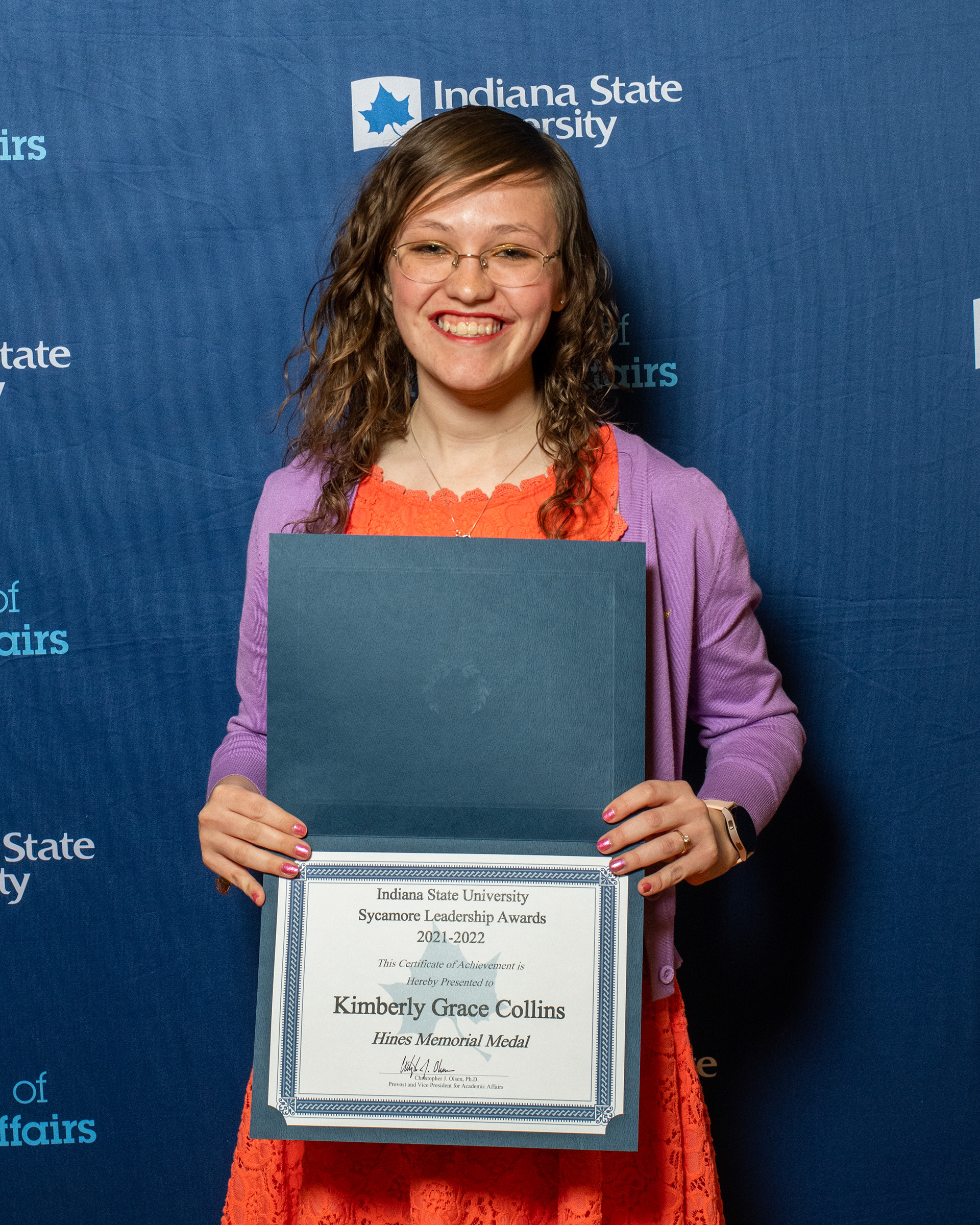 Hines Memorial Medal Award – Kimberly Collins
