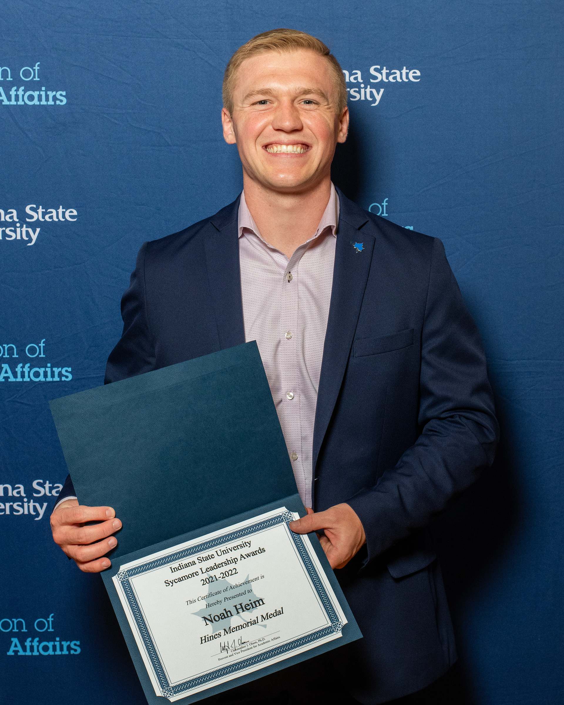 Hines Memorial Medal Award – Noah Heim