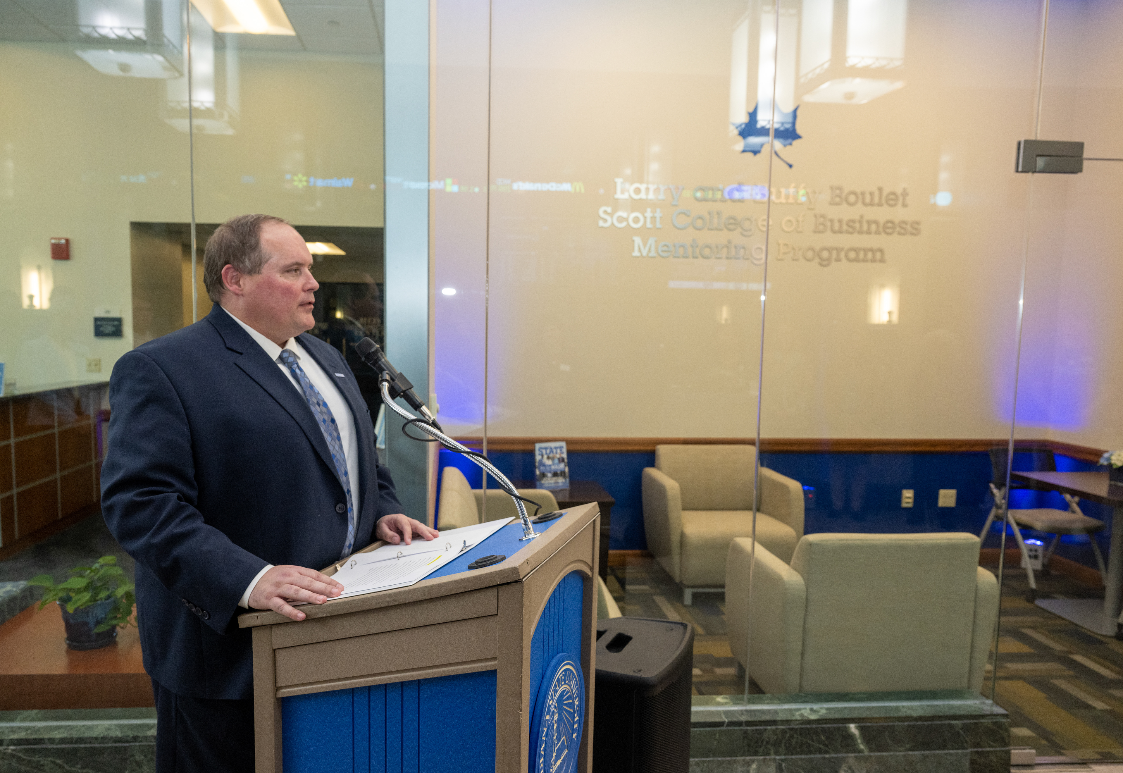 Terry Daugherty, Dean, Scott College of Business