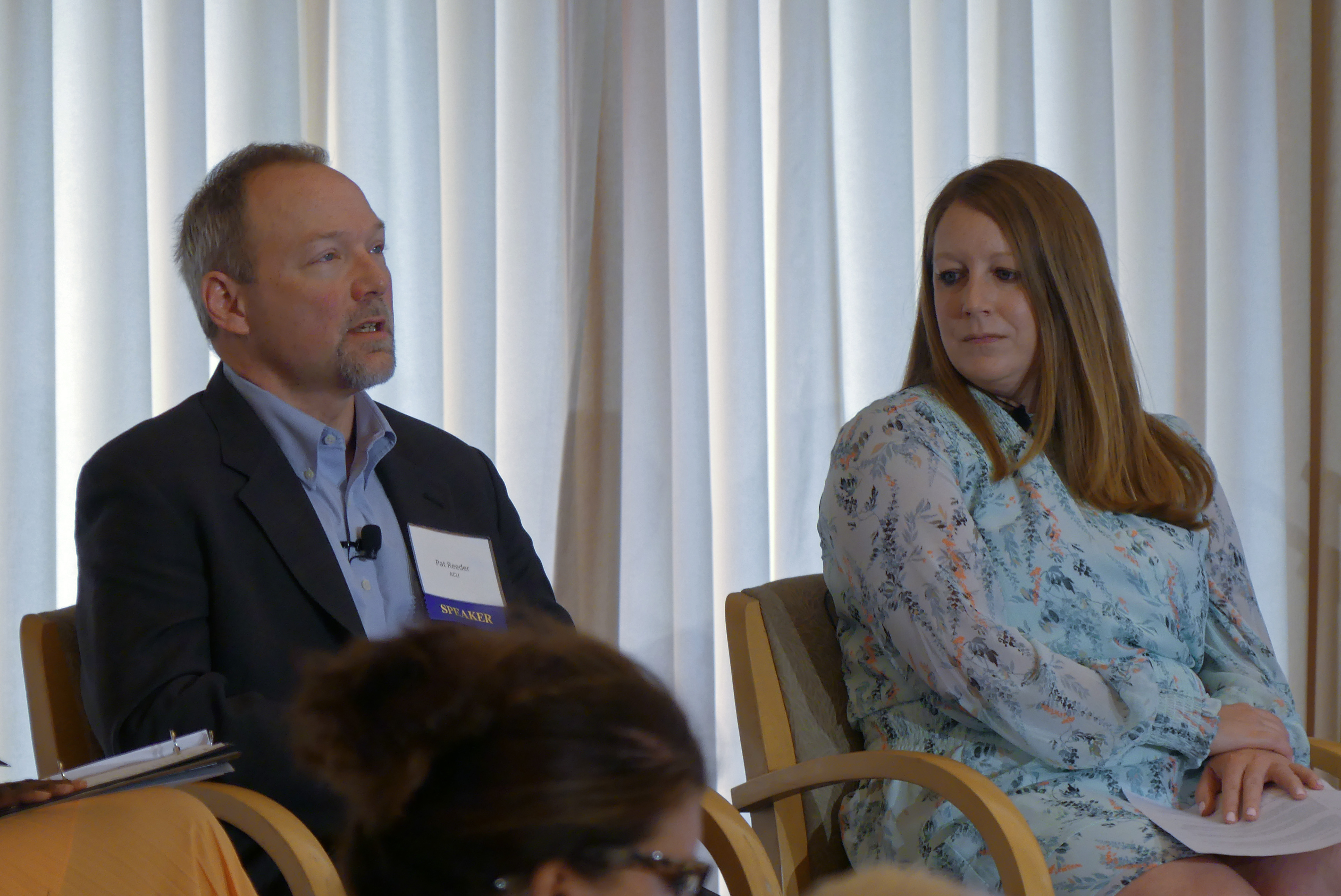 Pat Reeder, Deputy General Counsel, American Council of Life Insurers (ACLI); and Melissa Bova, Vice President of State Affairs, Finseca