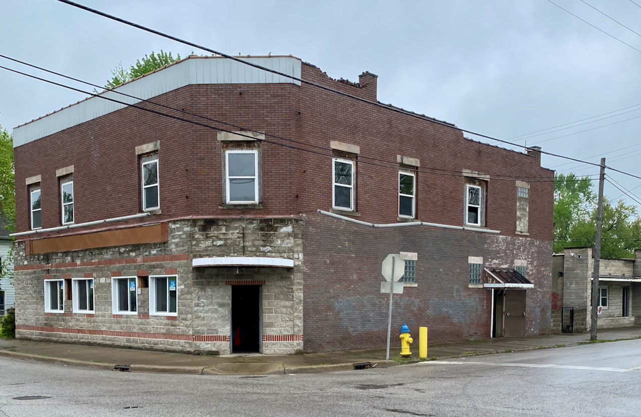 The Locust Street development building