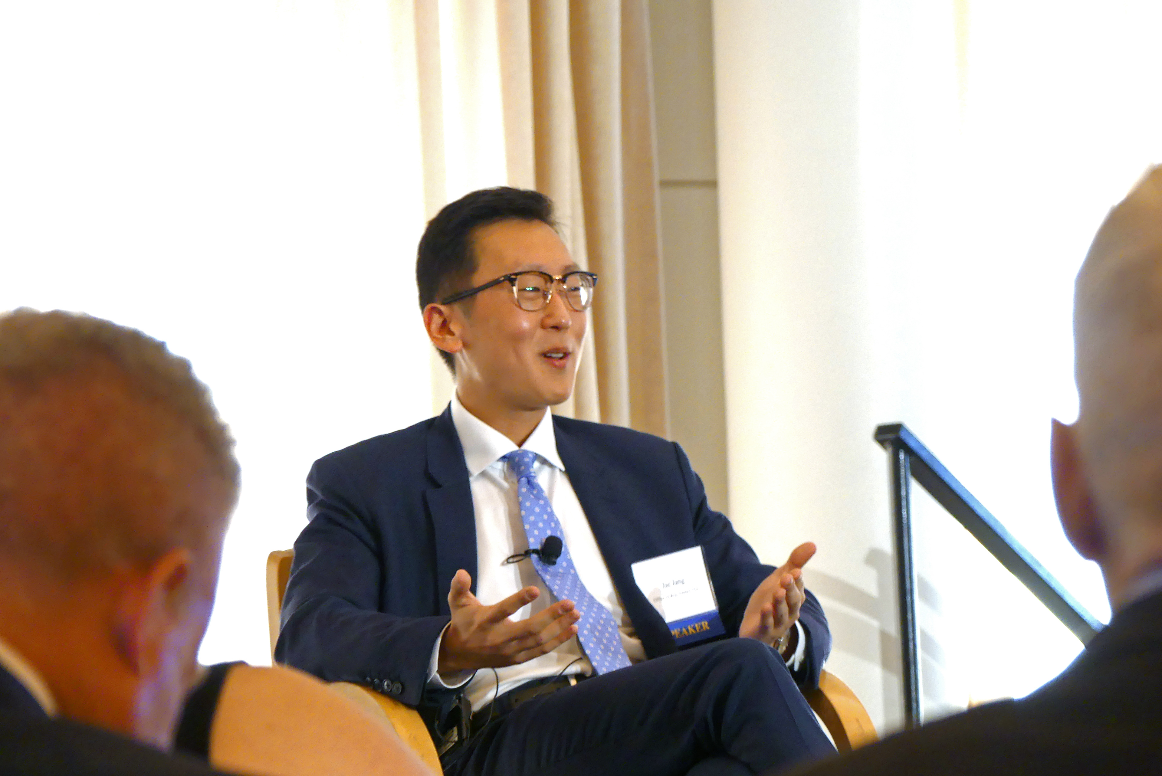 Jae Jang, policy advisor to The Honorable French Hill (R-AR)
