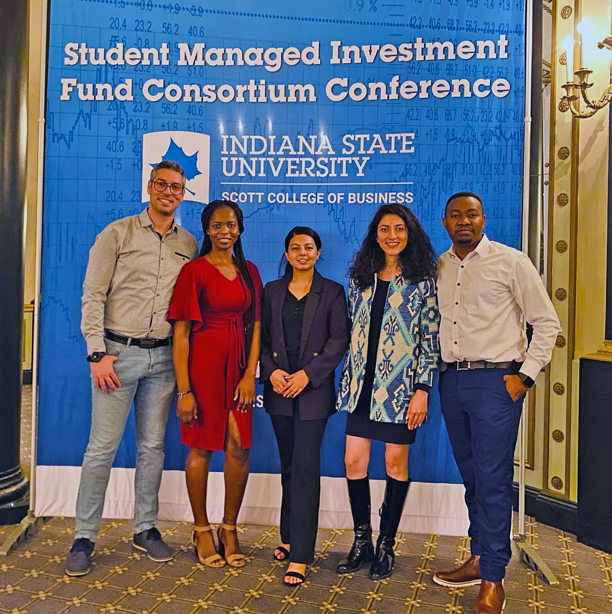 Indiana State University MBA students