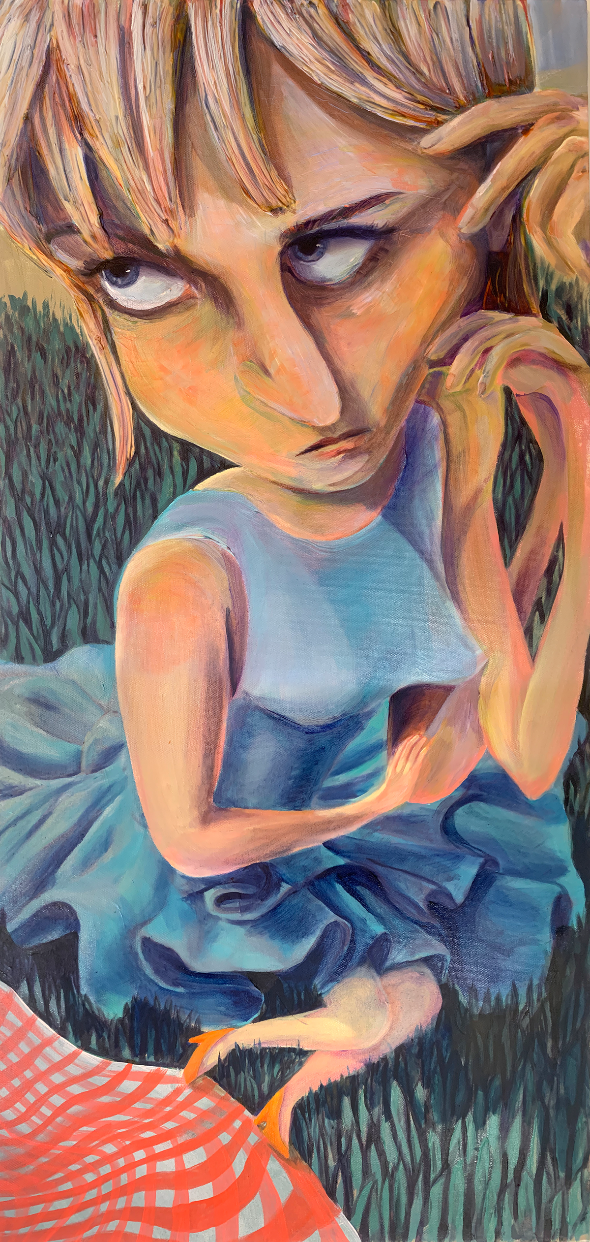 Oil paint