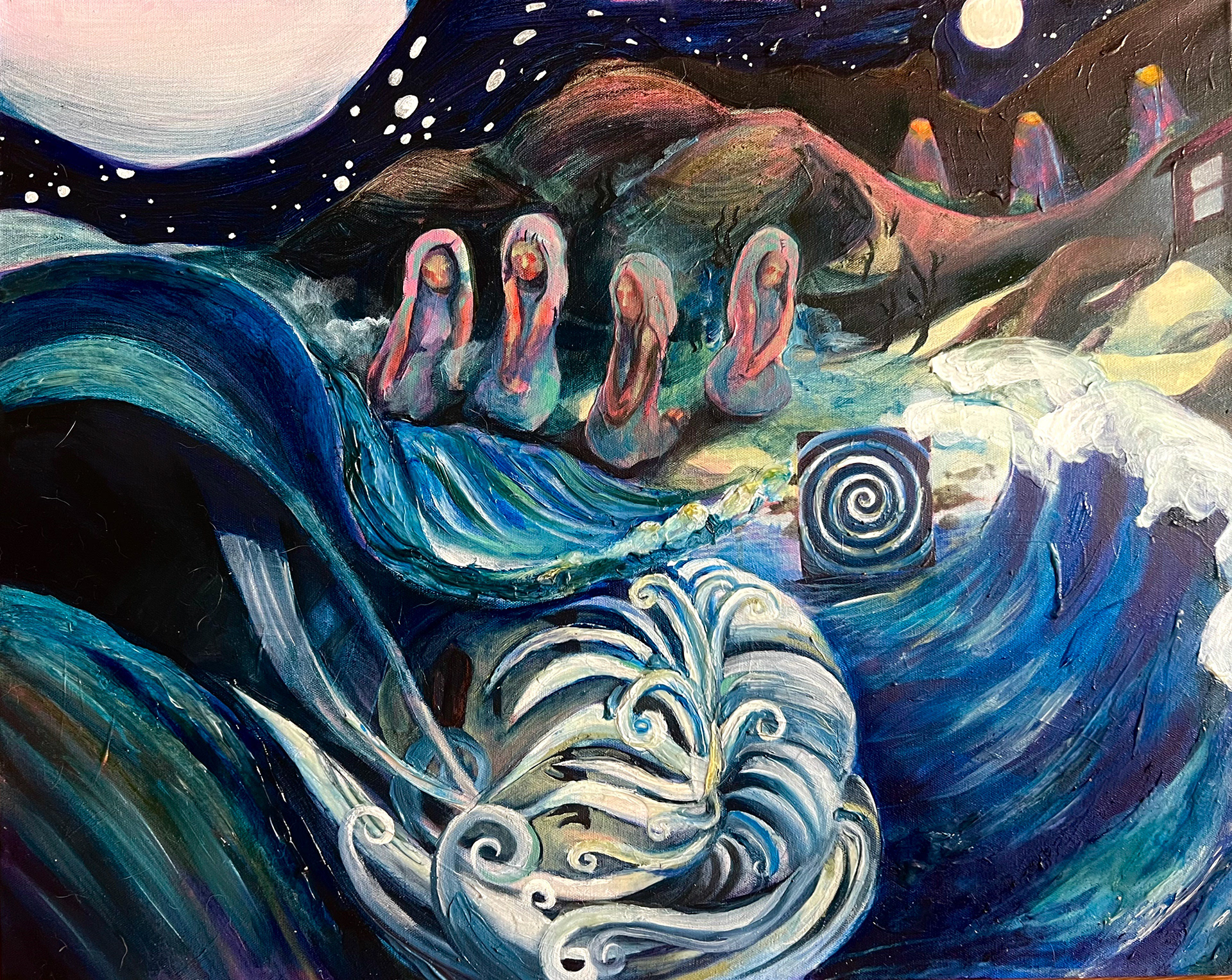 Oil paint