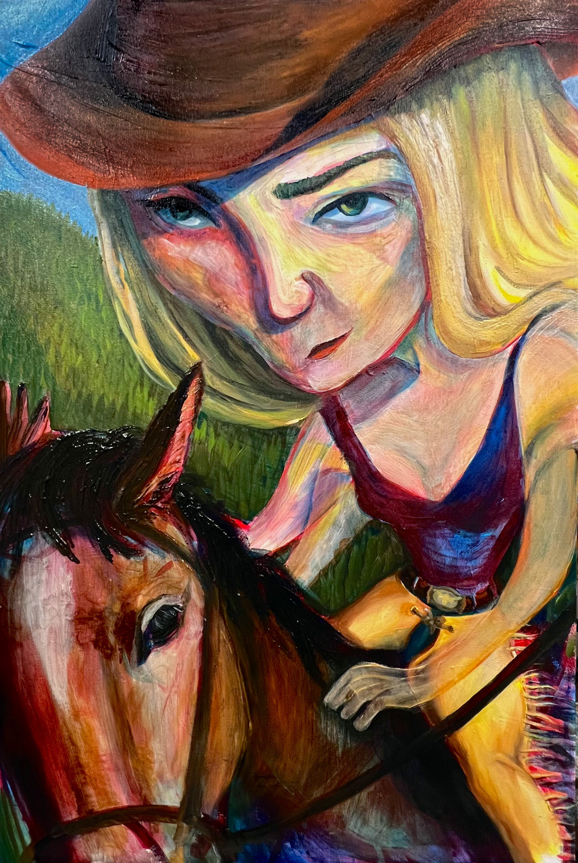 Oil paint