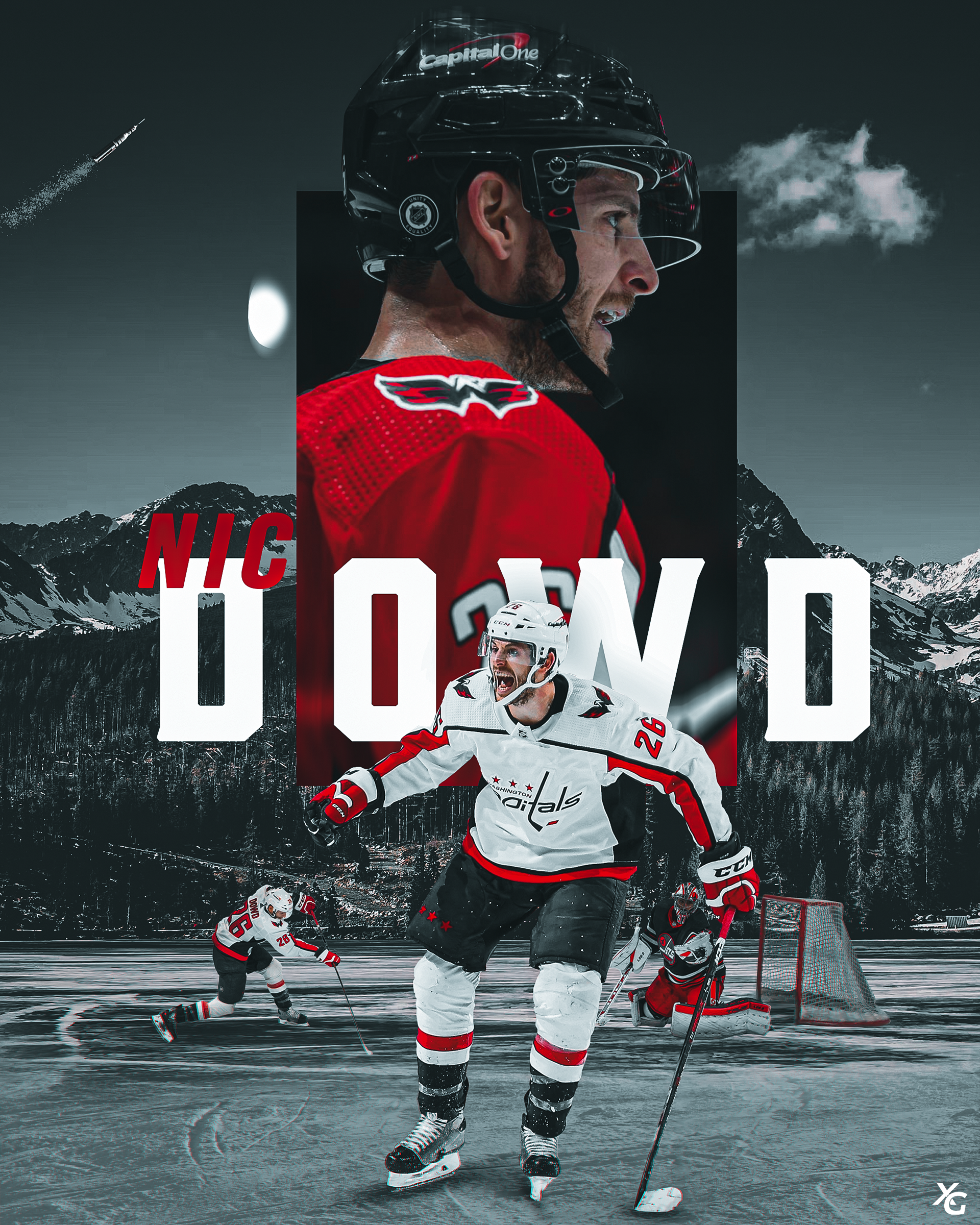 Rocket Man | Nic Dowd Graphic