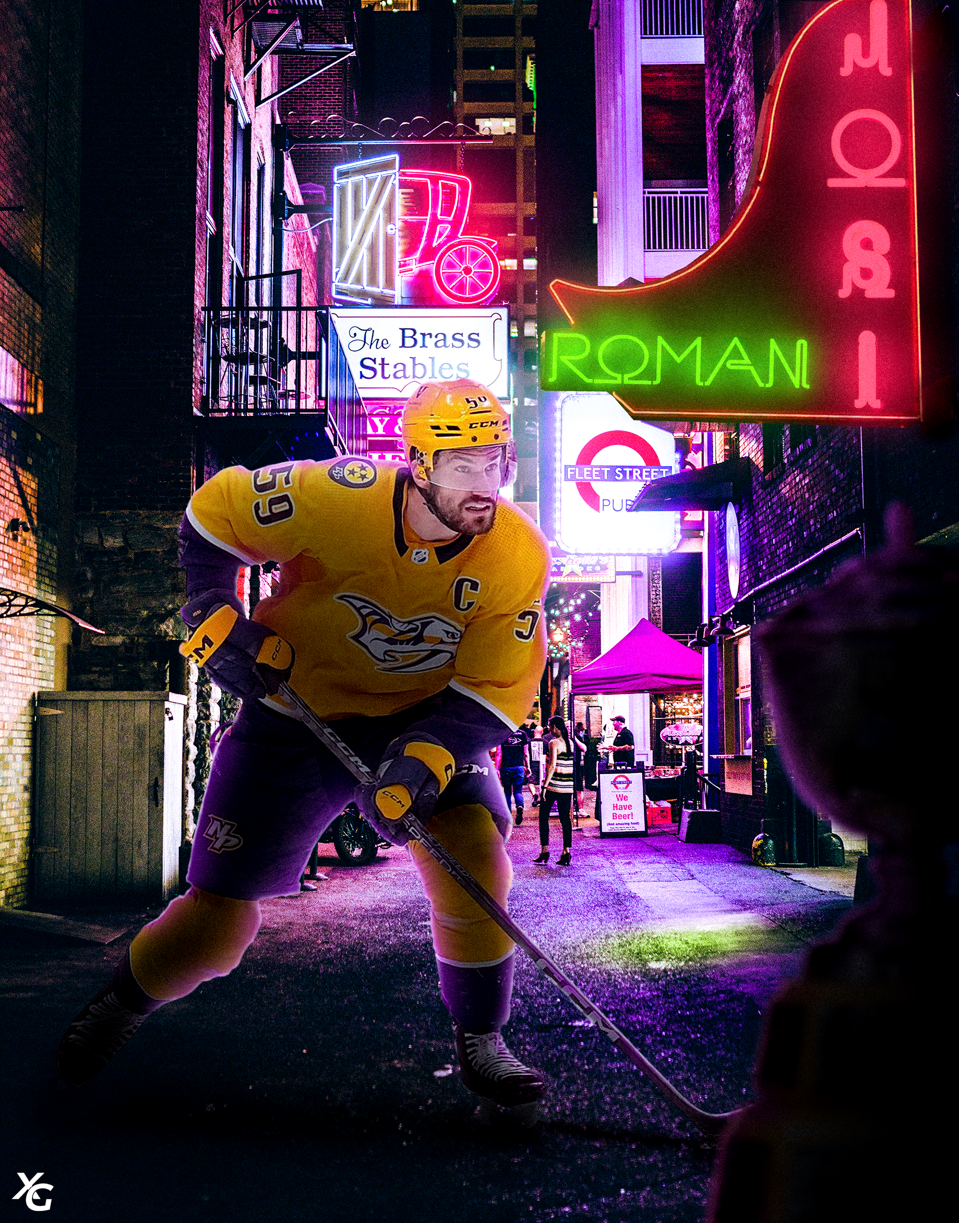 roman josi graphic