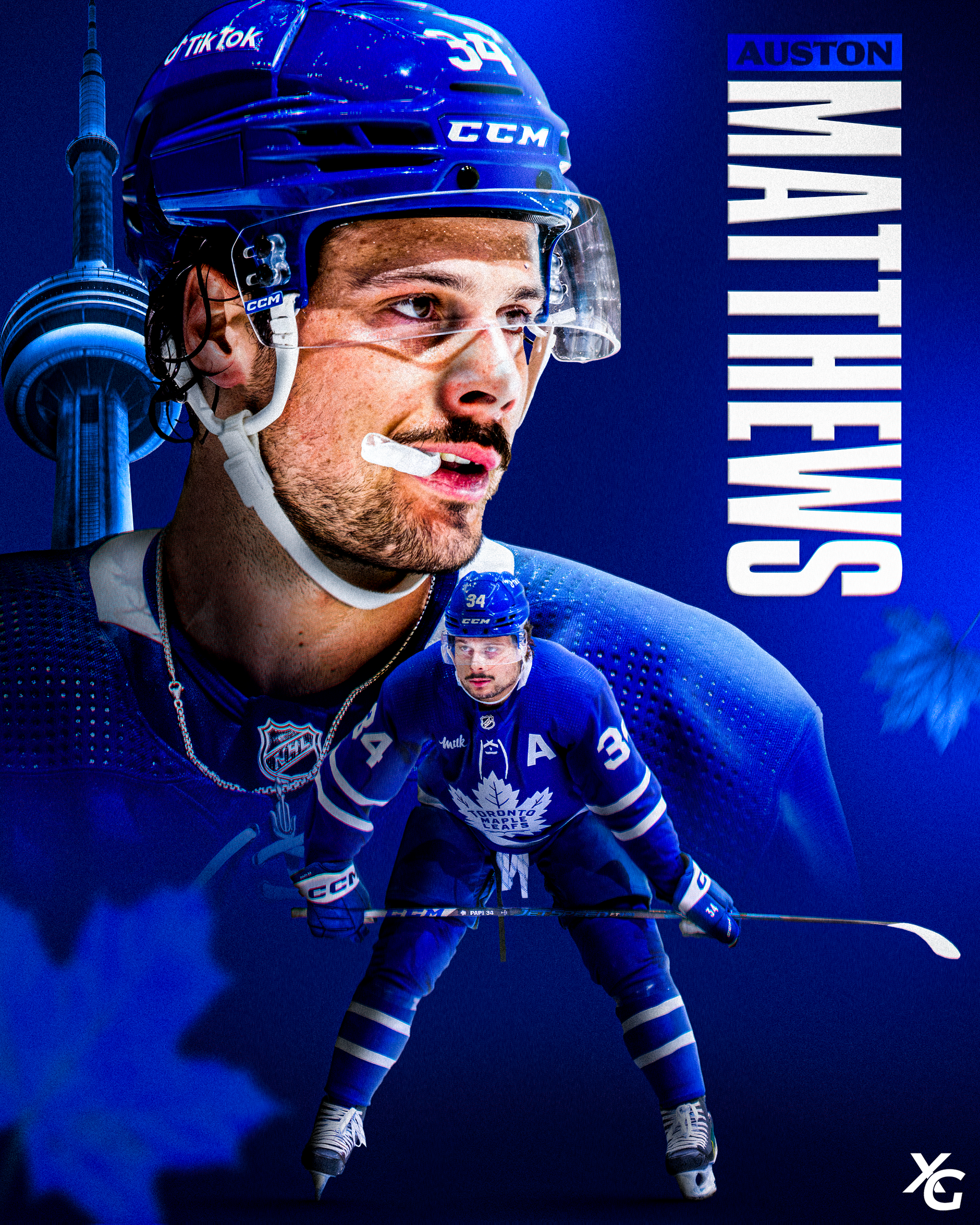 auston matthews graphic