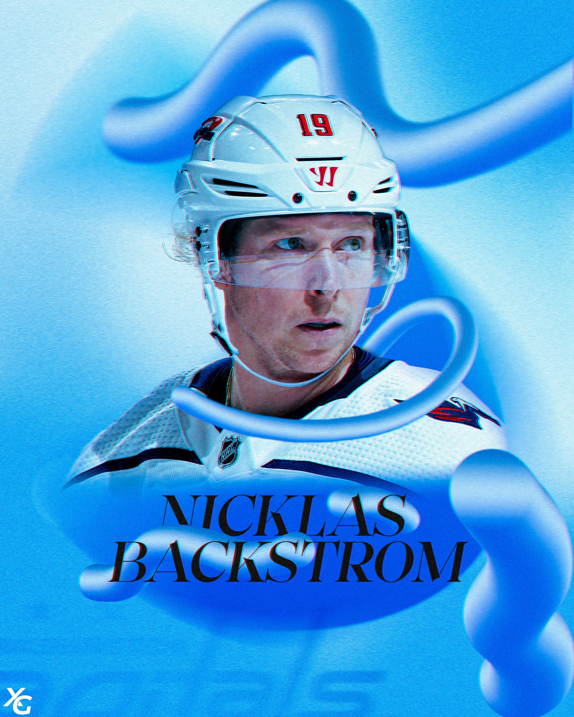 nicklas backstrom gradient graphic
