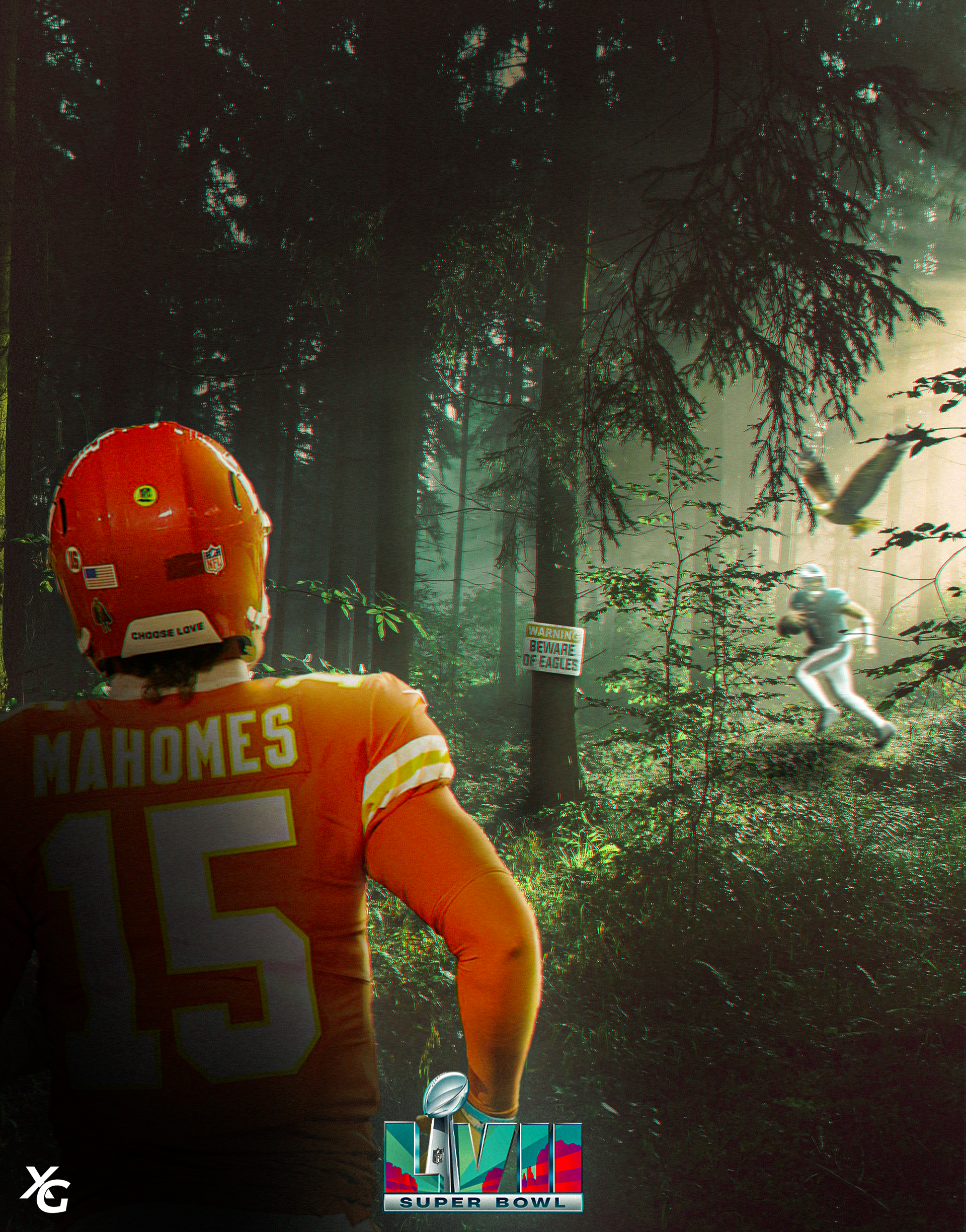 super bowl graphic