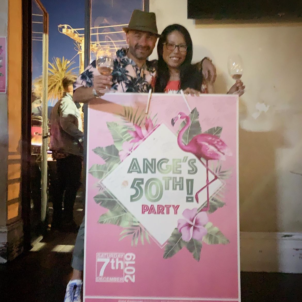 Friend's party invitation