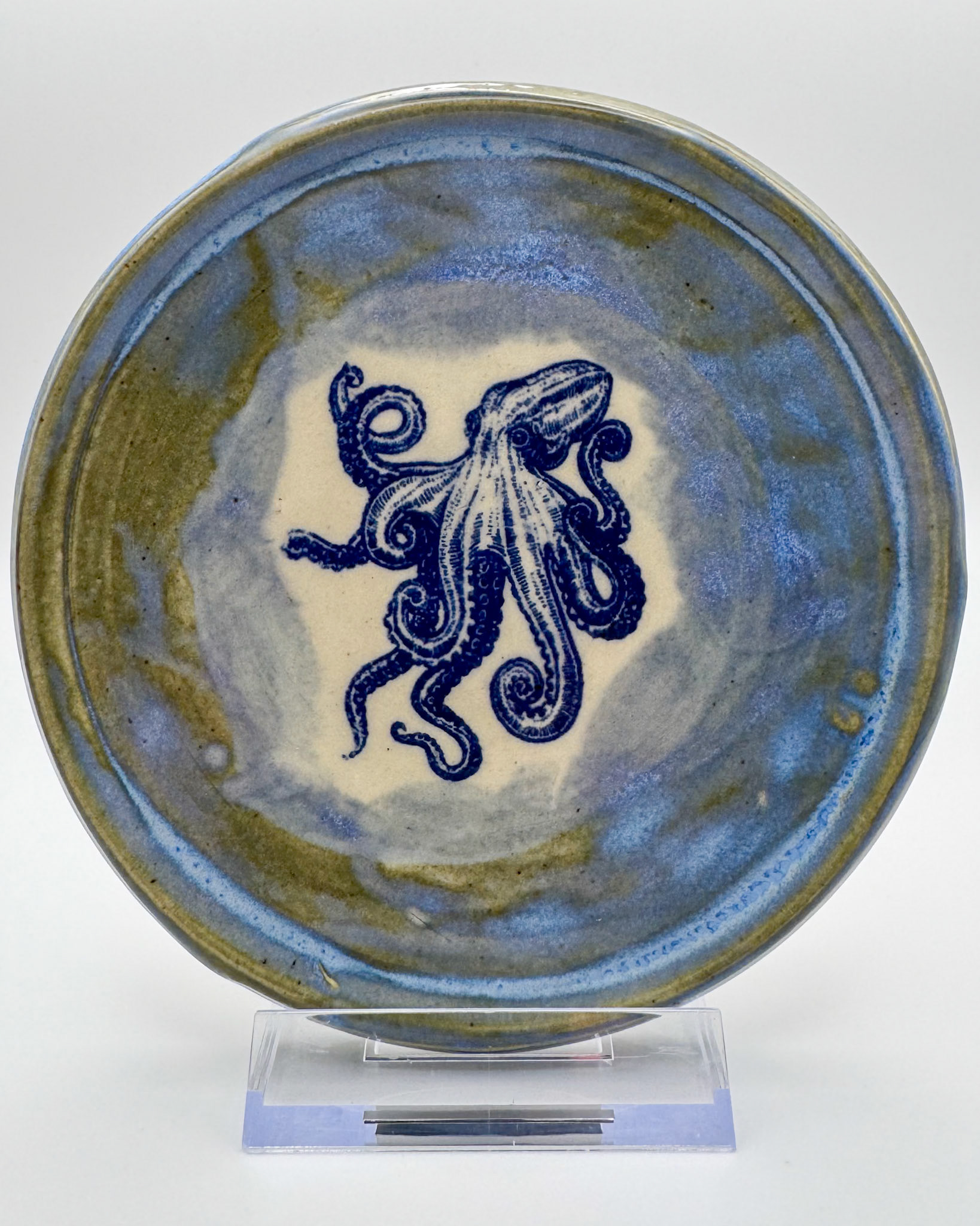 Octopus Trinket Dish/Coaster – © 2026 Benjamyn Seamans. All images are protected by copyright and may not be used, reproduced, or distributed without permission.