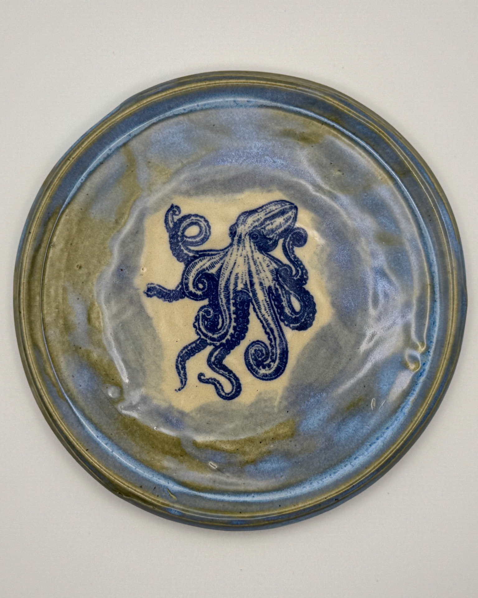 Octopus Trinket Dish/Coaster – © 2026 Benjamyn Seamans. All images are protected by copyright and may not be used, reproduced, or distributed without permission.