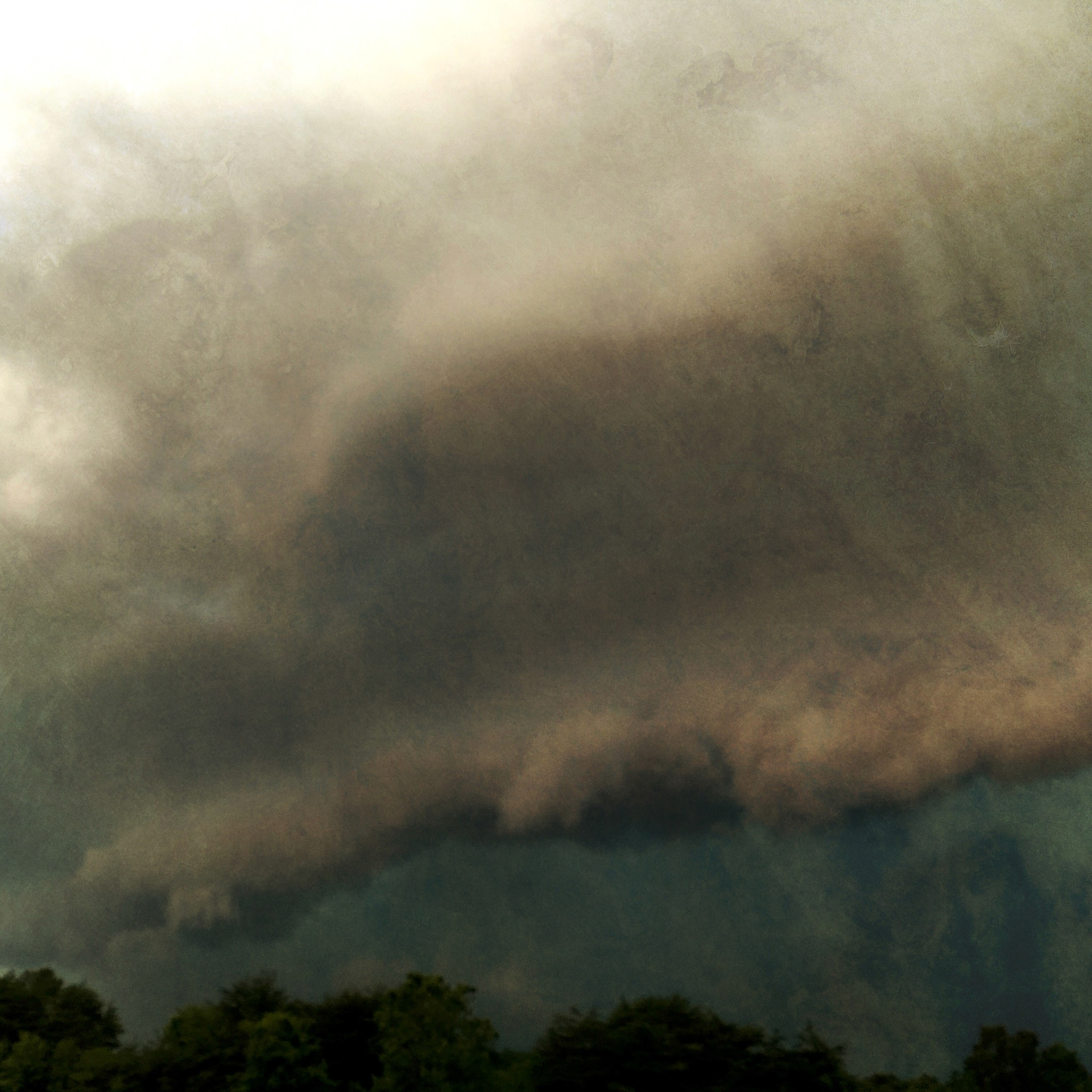 Mother Nature letting her feelings be known