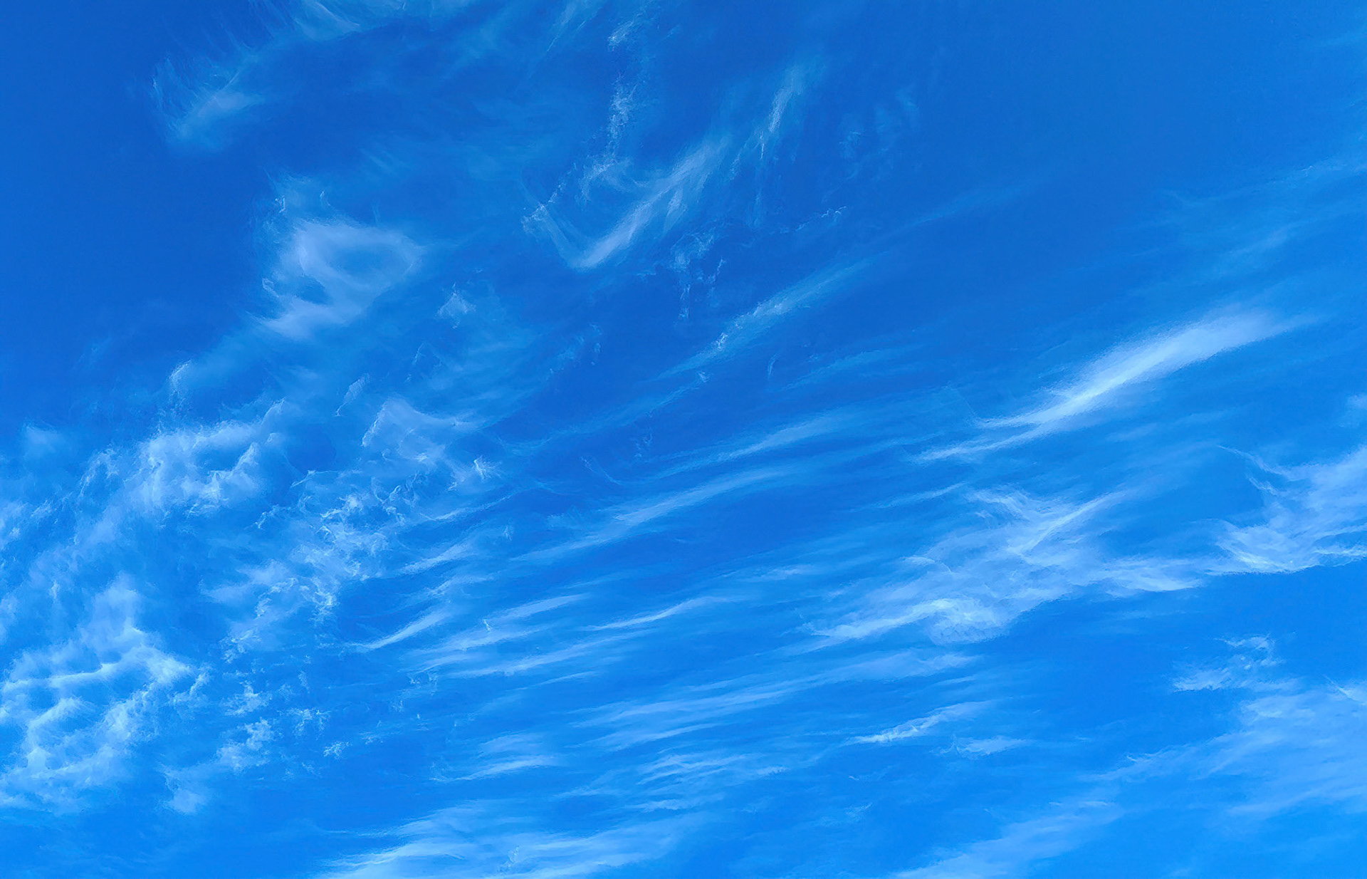 Wispy Port Arthur (Texas) Sky