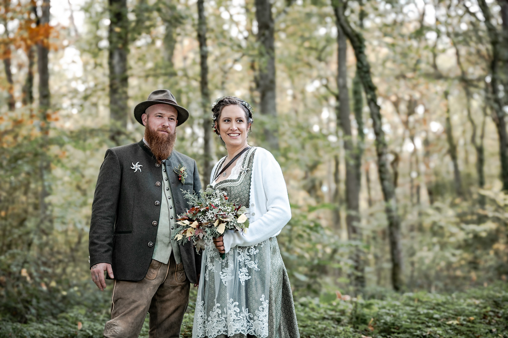 waldhochzeit im Enzkreis oder jagdliche Hochzeit im Wald