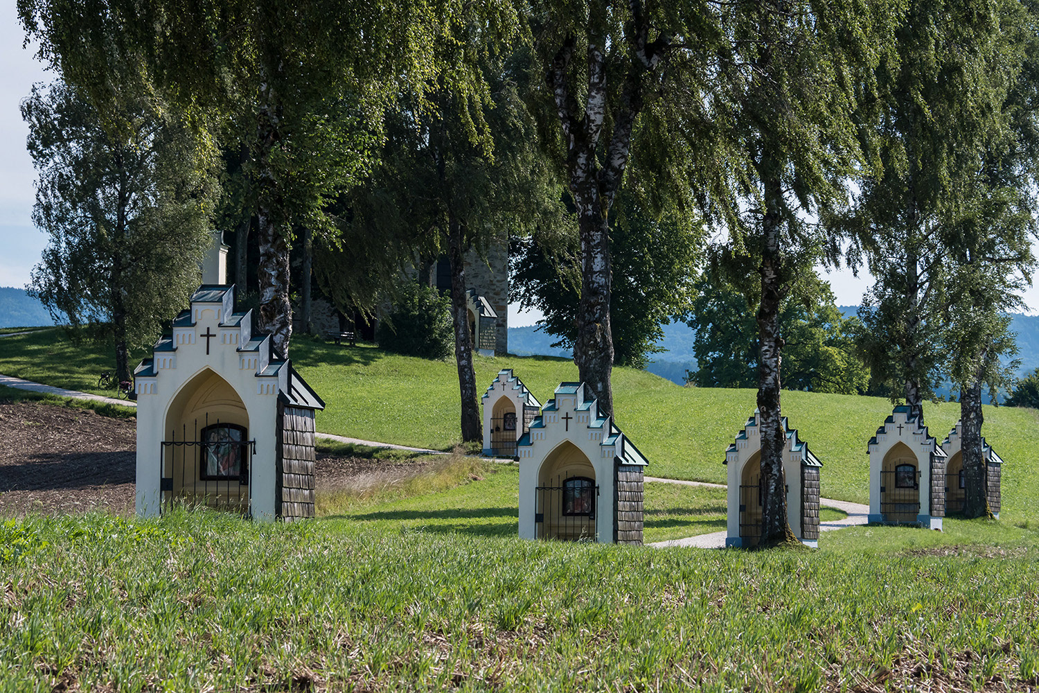 Kreuzweg in St. Georgen am Attersee