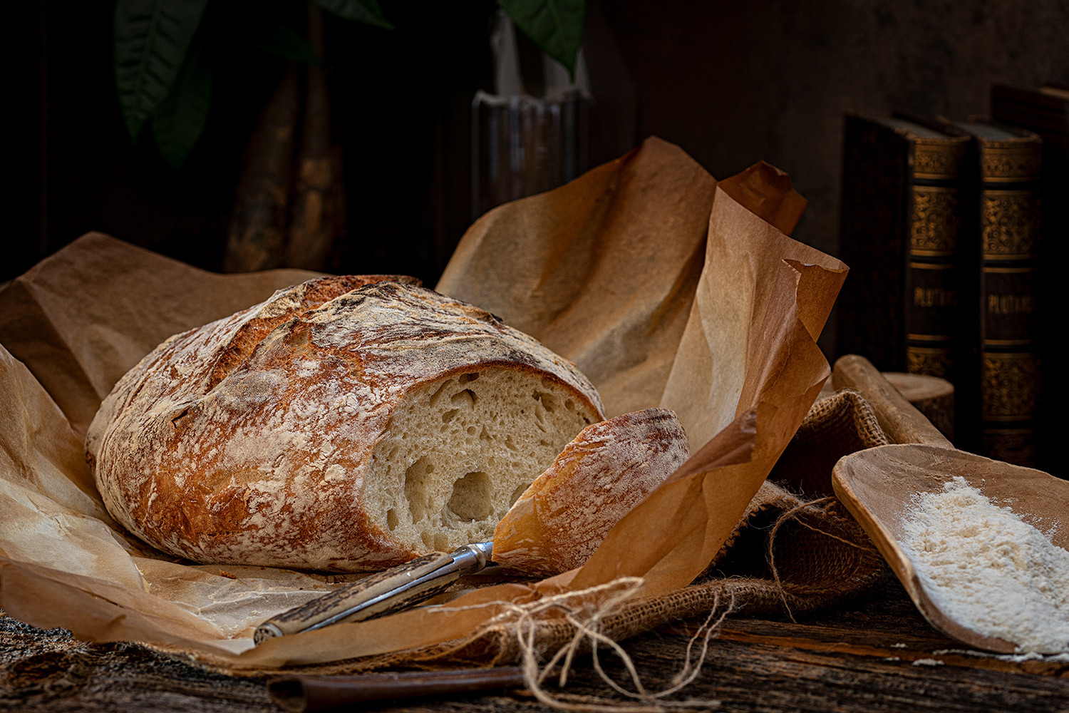 selbst gebackenes Brot
