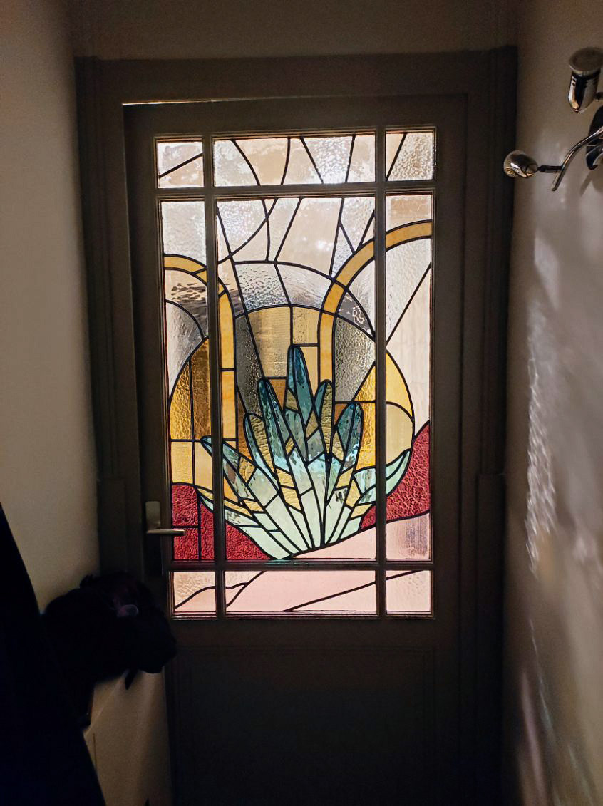 porte réinstallée recto