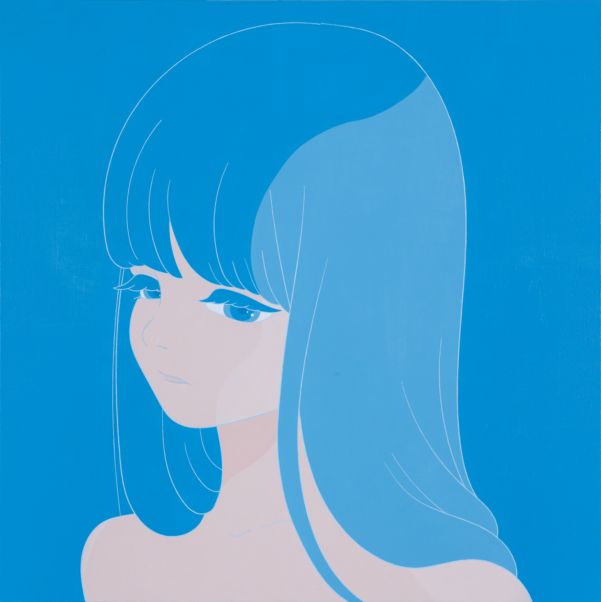 현재-3, Acrylic on canvas, 91x91cm, 2023