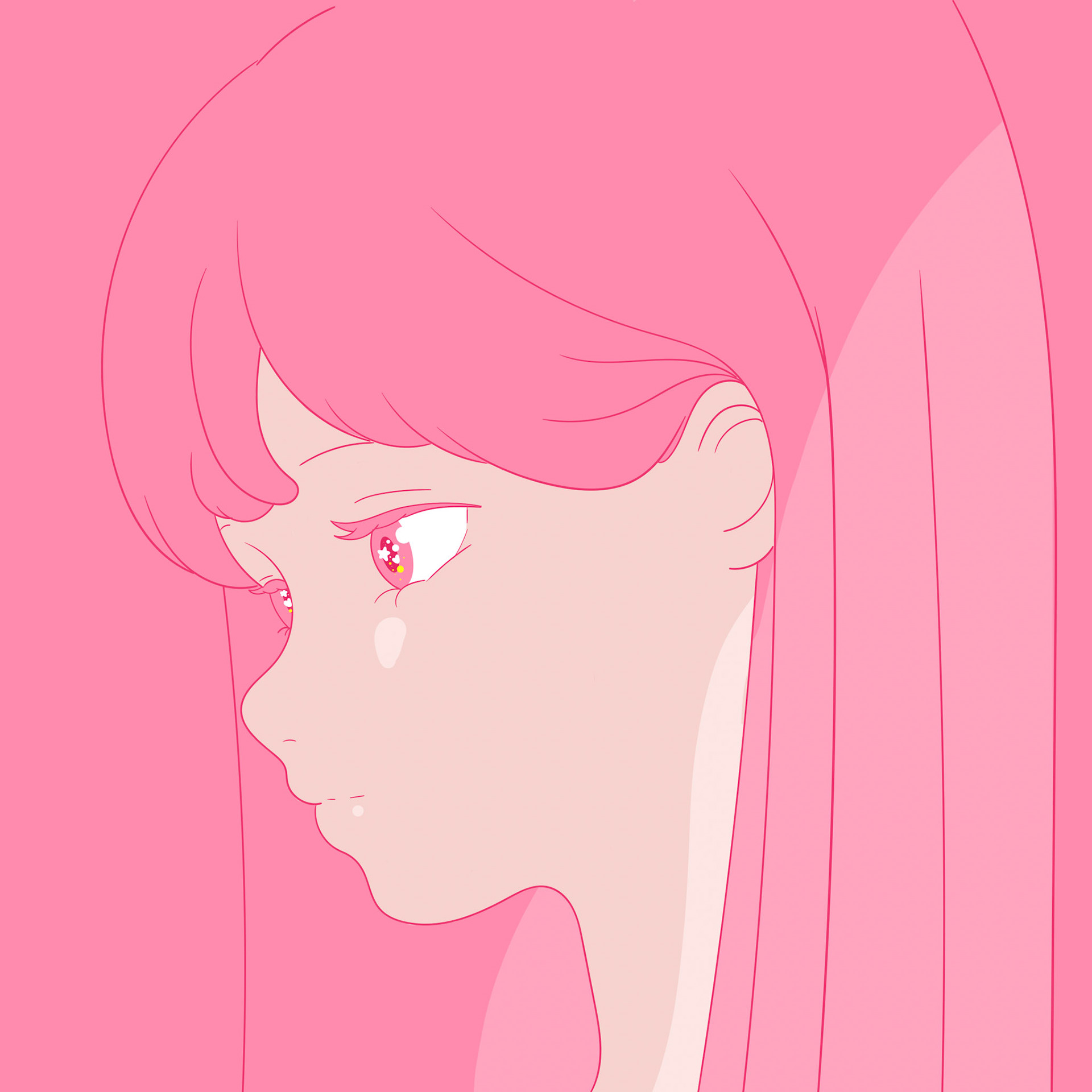 Longing, Acrylic on canvas, 60.6x60.6cm, 2024