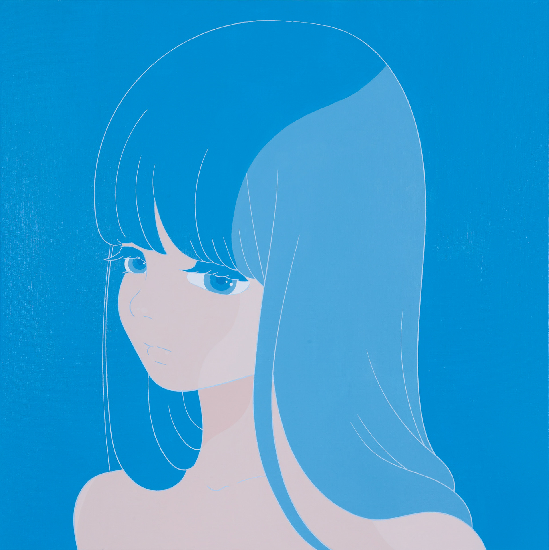 현재-2, Acrylic on canvas, 91x91cm, 2023