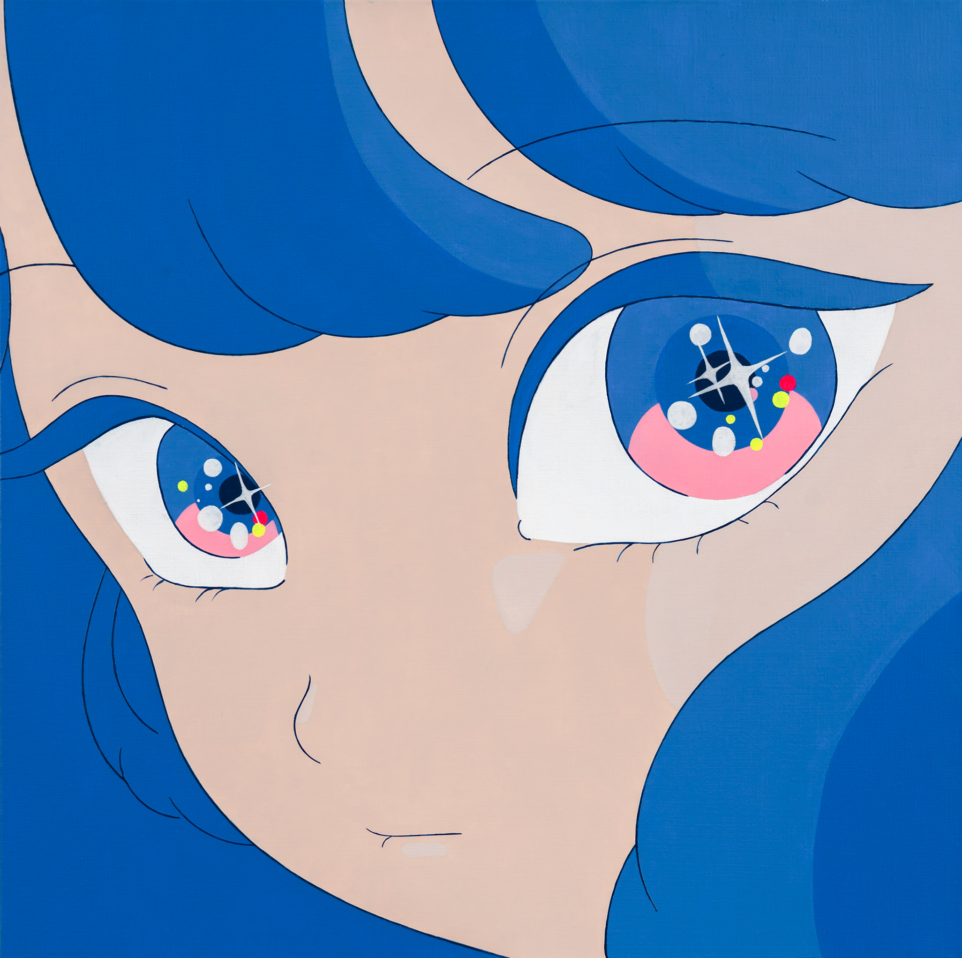 Wonder, Acrylic on canvas, 45.5x45.5cm, 2025