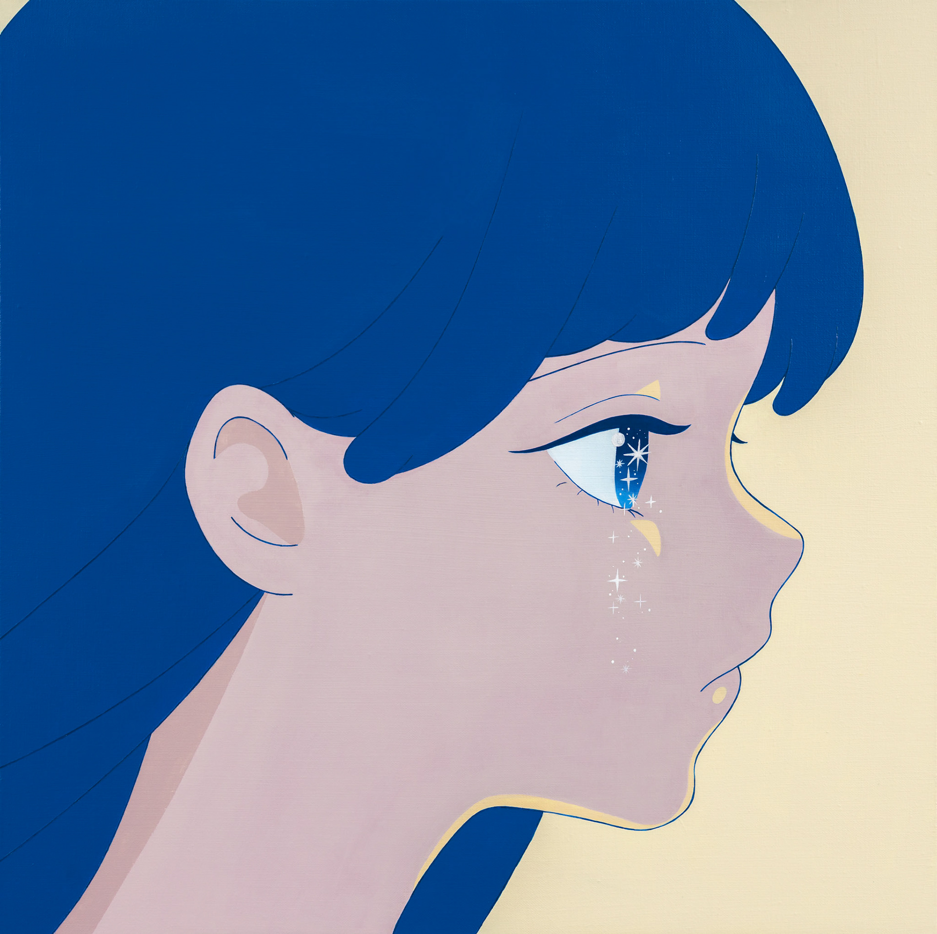 Stardust, Acrylic on canvas, 60.6x60.6cm, 2025