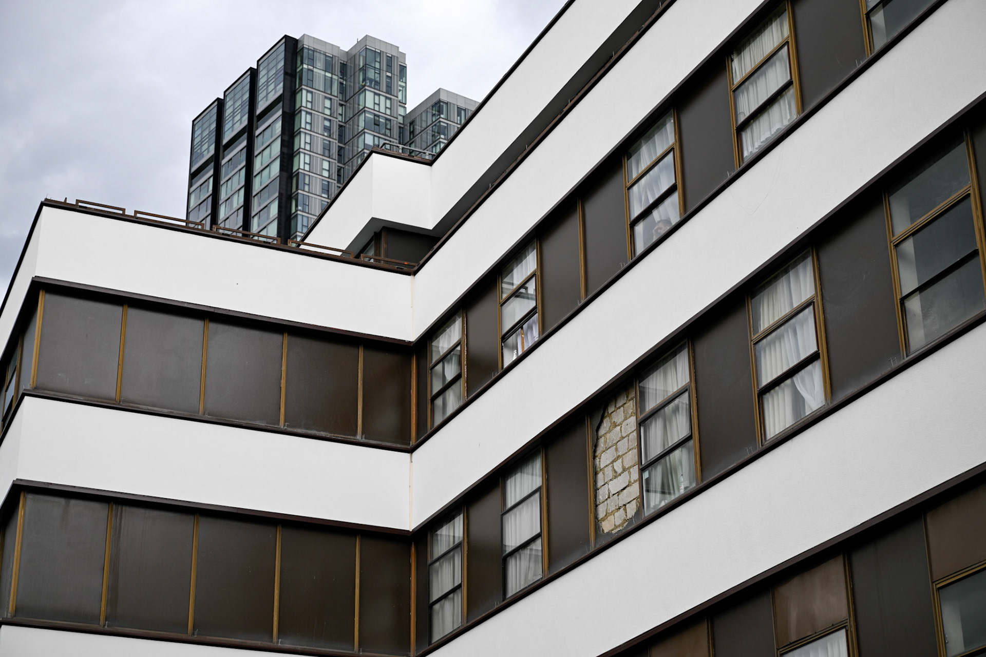 London, UK, 2nd August 2025, Protest outisde of the Thistle Hotel Barbican supporting migrant residents and challenging a counter protest