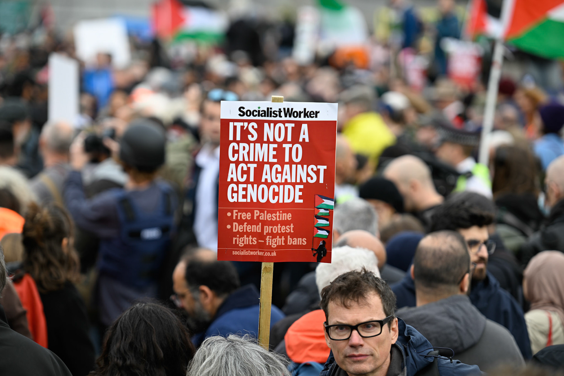 London, UK, 4th October 2025: Defend our juries organise a protest aimed at overturning the ban on Palestine Action, Monkey Butler Images / Alamy Live News