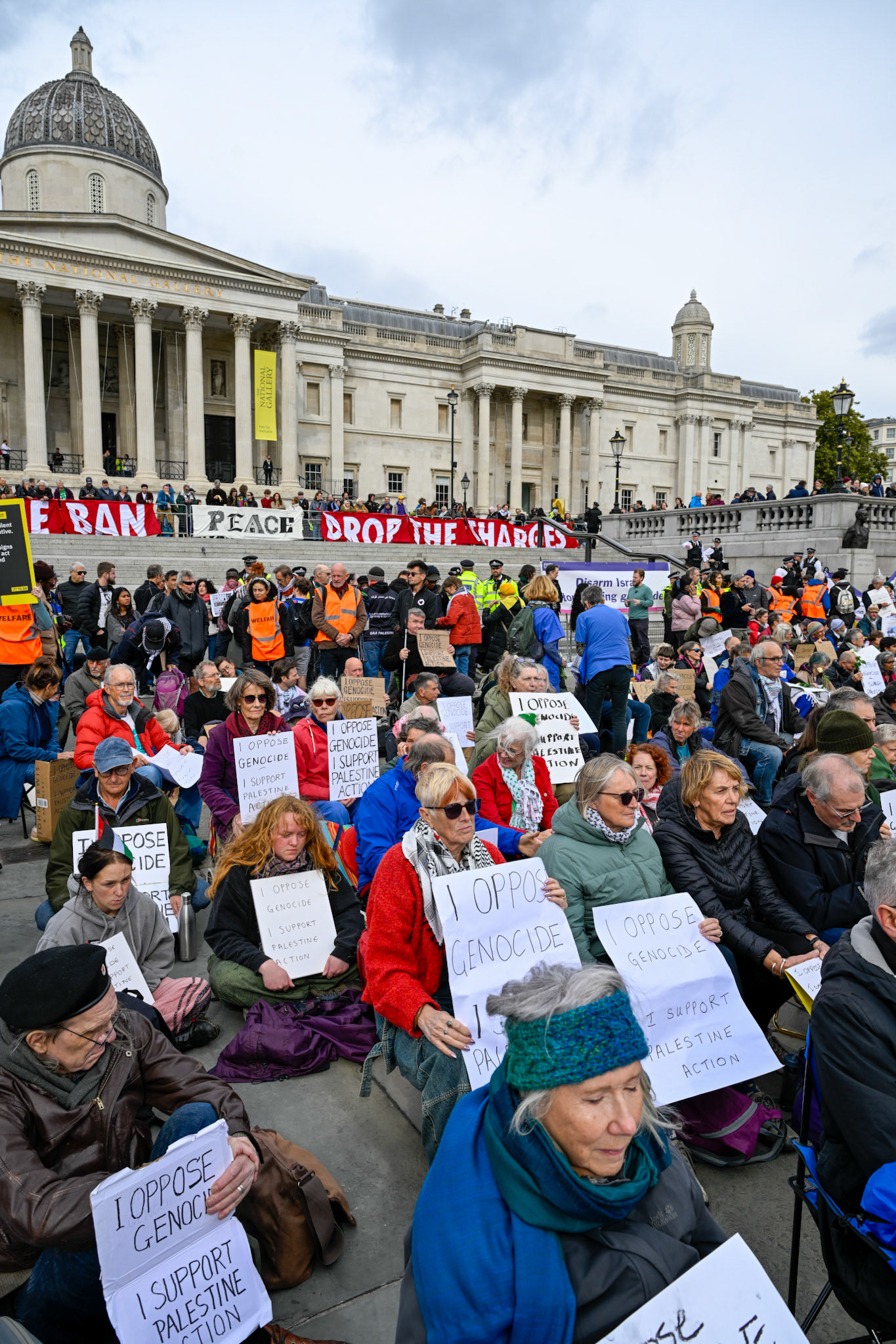 London, UK, 4th October 2025: Defend our juries organise a protest aimed at overturning the ban on Palestine Action, Monkey Butler Images / Alamy Live News