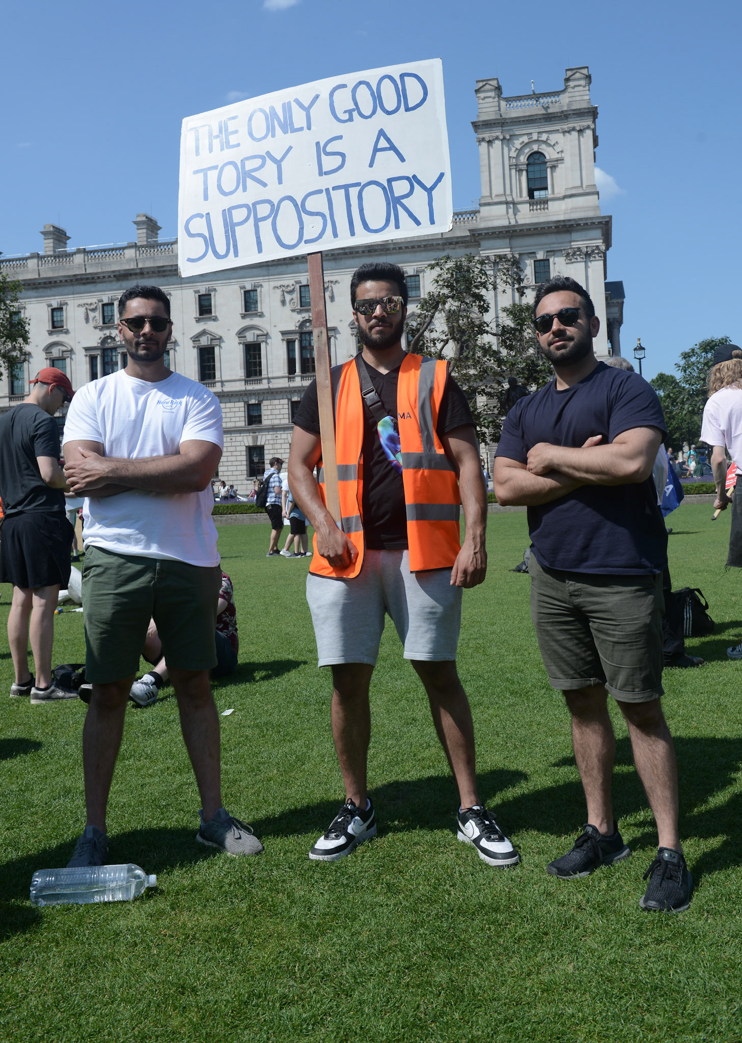 Striking Junior Doctors March in London to Parliament Square over fair pay demands 16/06/23