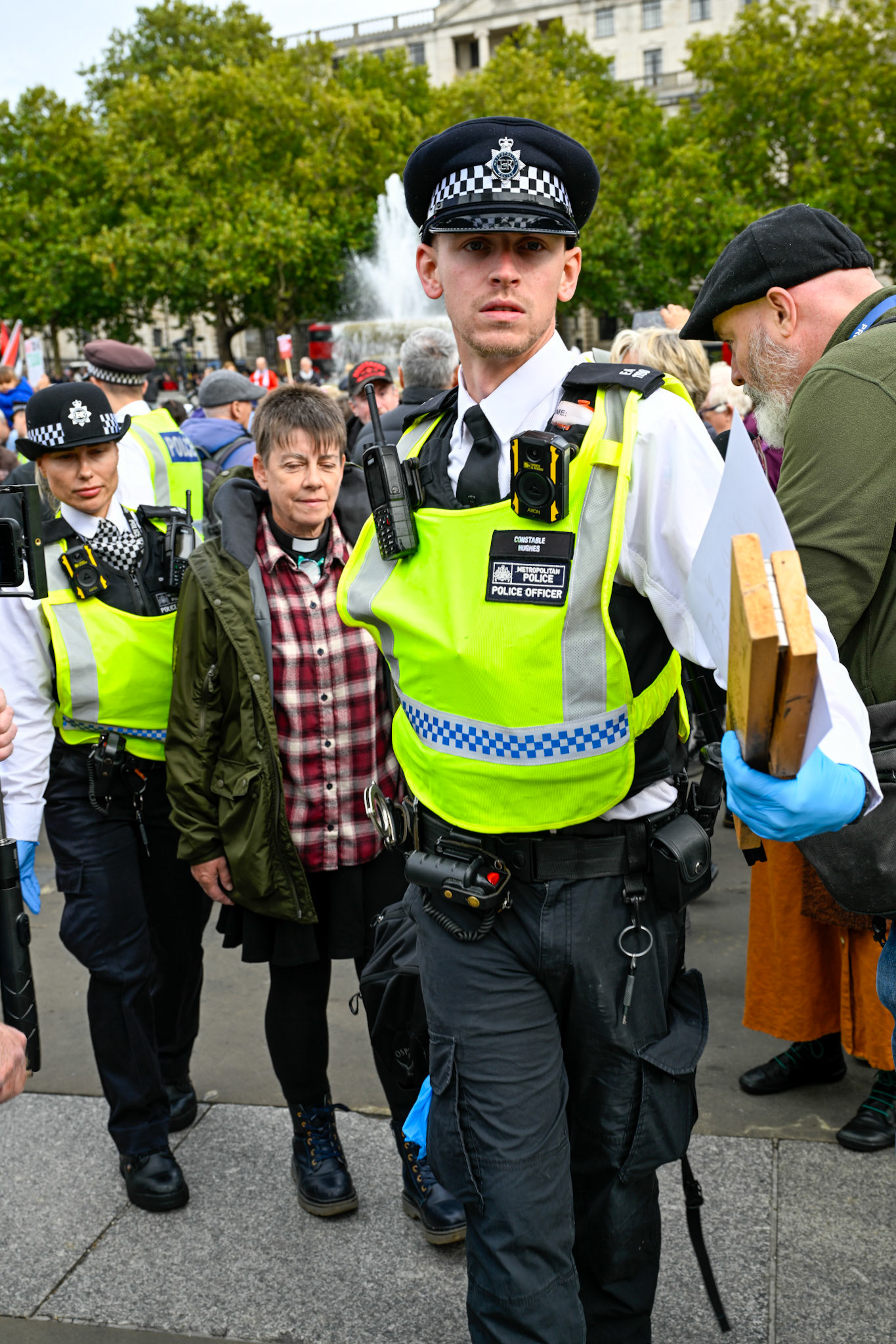 London, UK, 4th October 2025: Defend our juries organise a protest aimed at overturning the ban on Palestine Action, Monkey Butler Images / Alamy Live News