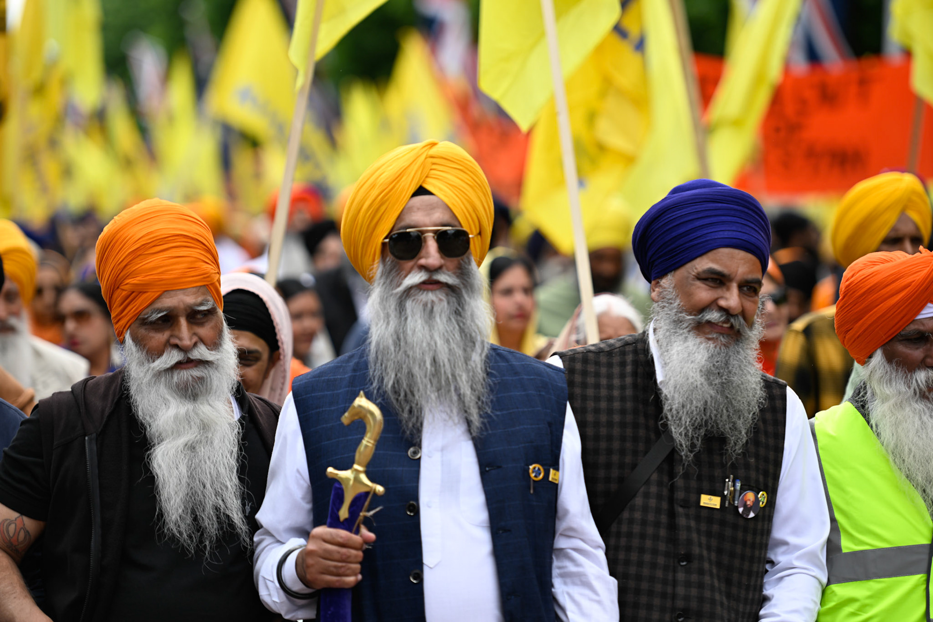 London, UK, 1st June 2025, Sikh's march commerating the Amritsar Massacre in 1984, monkeybutlerimages/alamy live news