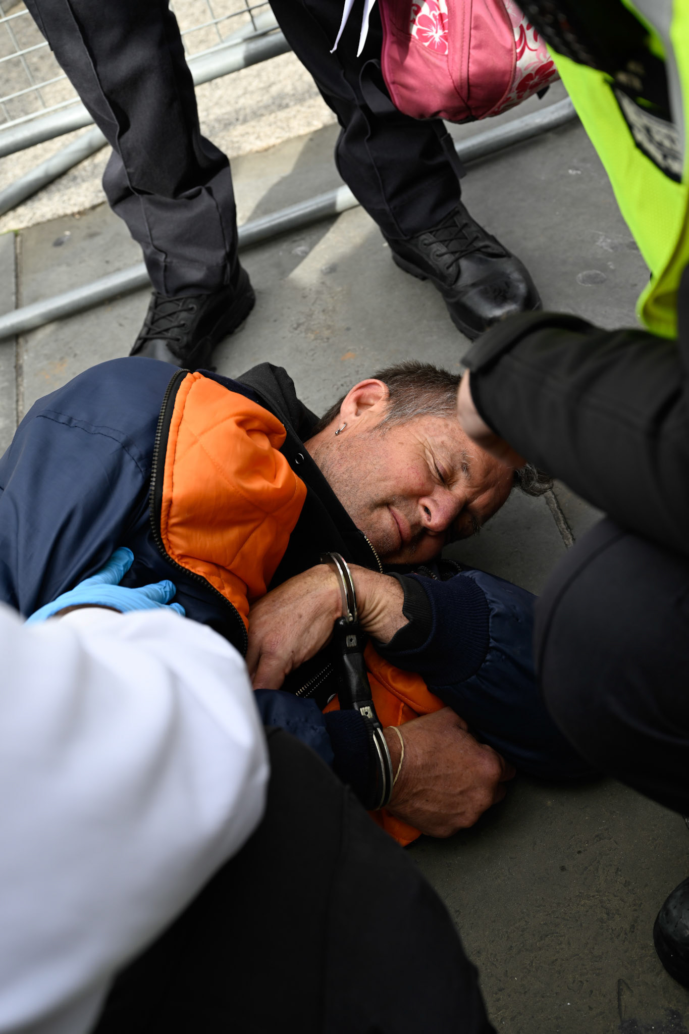 London, UK, 4th October 2025: Defend our juries organise a protest aimed at overturning the ban on Palestine Action, Monkey Butler Images / Alamy Live News