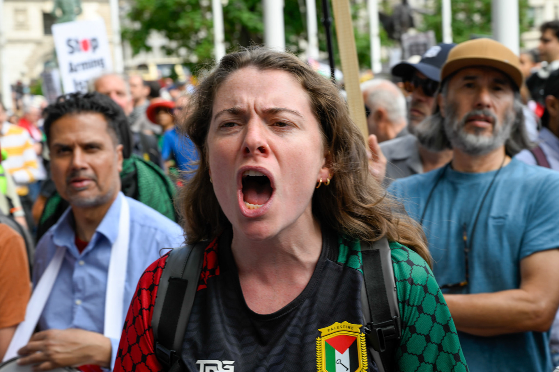 Hundreds of supporters of proscribed terrorist group Palestine Action were arrested on Parliament Square