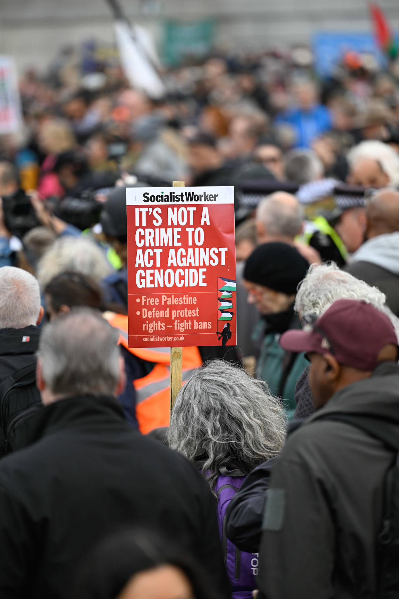 London, UK, 4th October 2025: Defend our juries organise a protest aimed at overturning the ban on Palestine Action, Monkey Butler Images / Alamy Live News