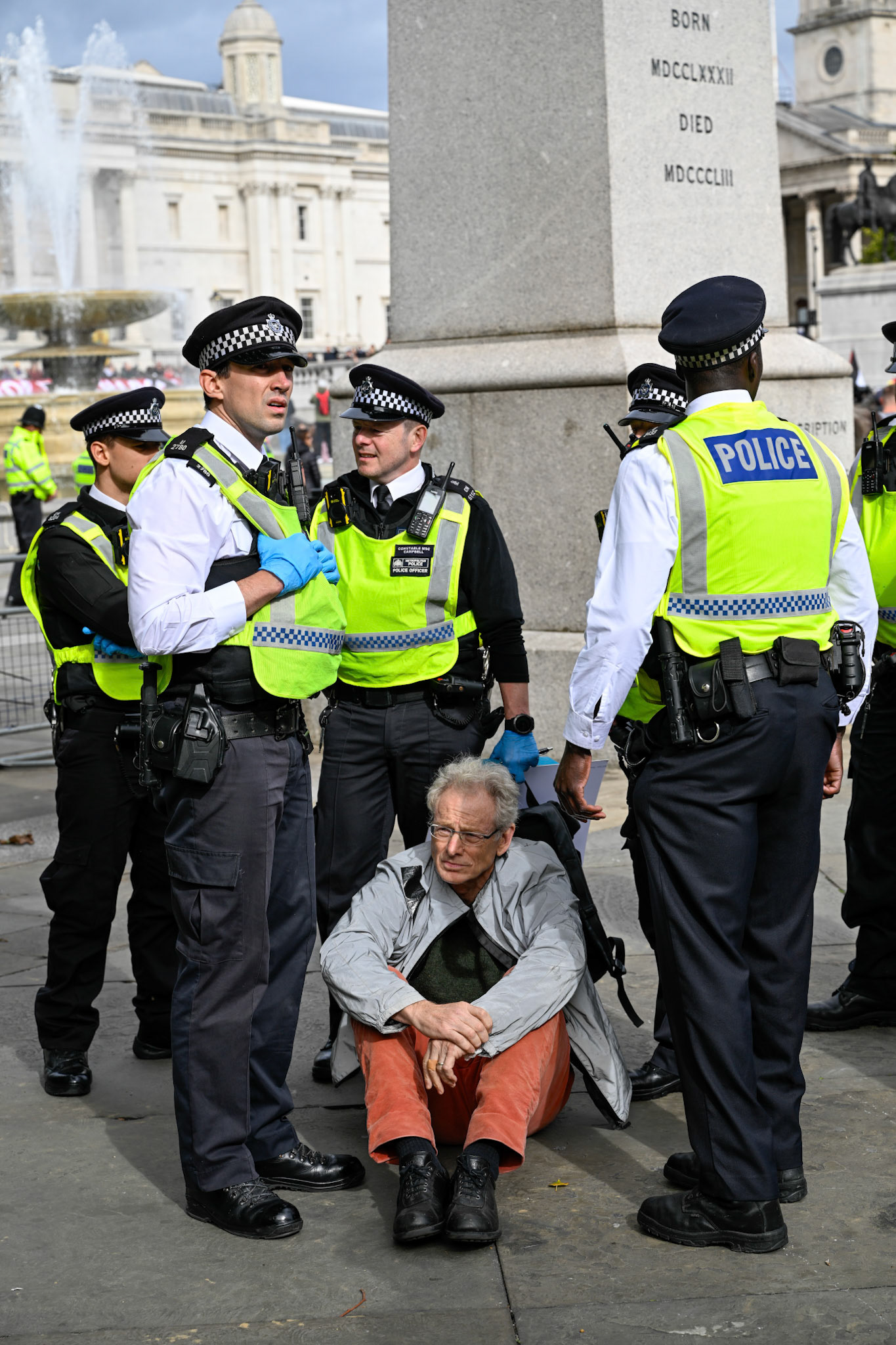 London, UK, 4th October 2025: Defend our juries organise a protest aimed at overturning the ban on Palestine Action, Monkey Butler Images / Alamy Live News