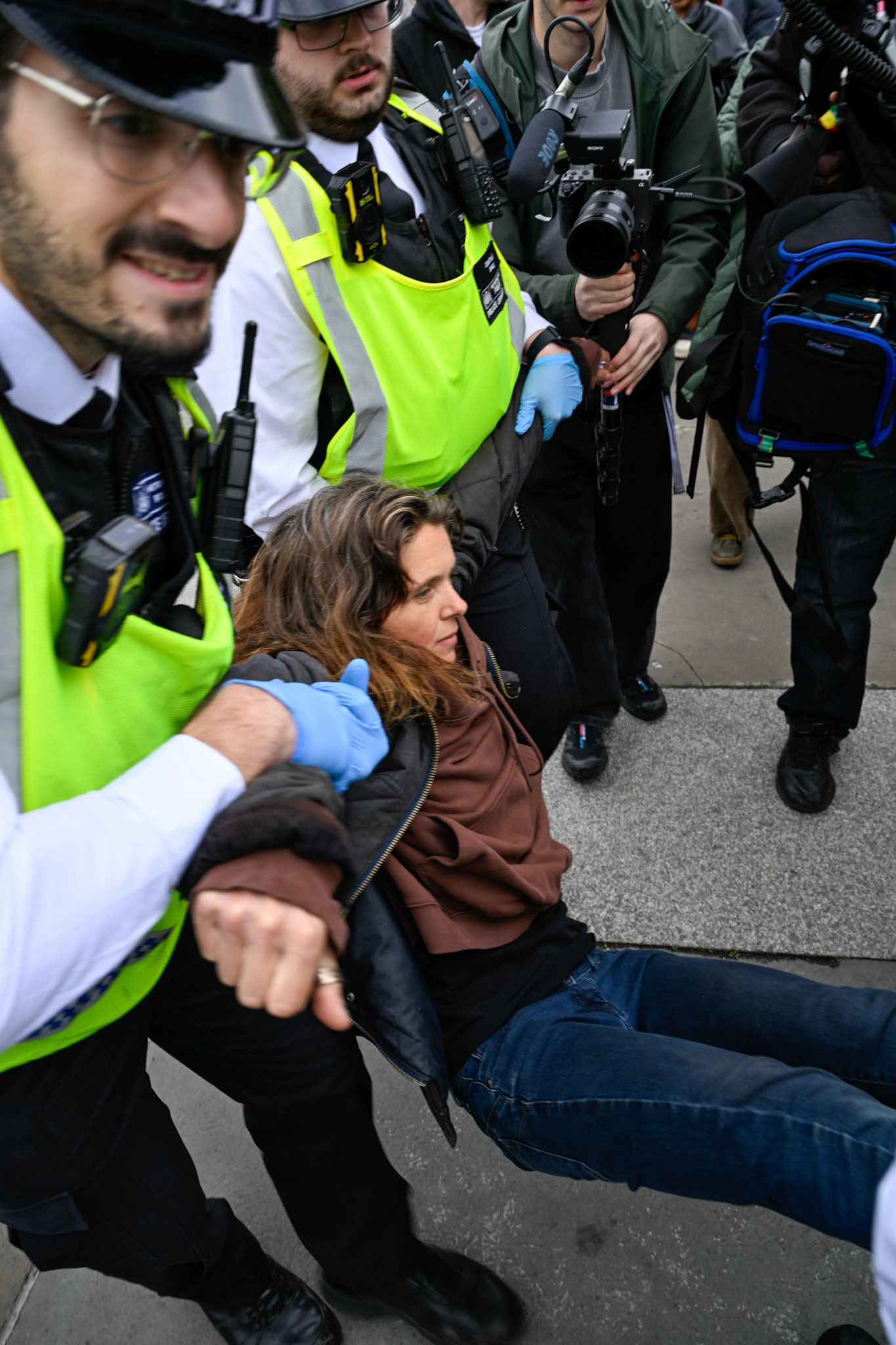 London, UK, 4th October 2025: Defend our juries organise a protest aimed at overturning the ban on Palestine Action, Monkey Butler Images / Alamy Live News