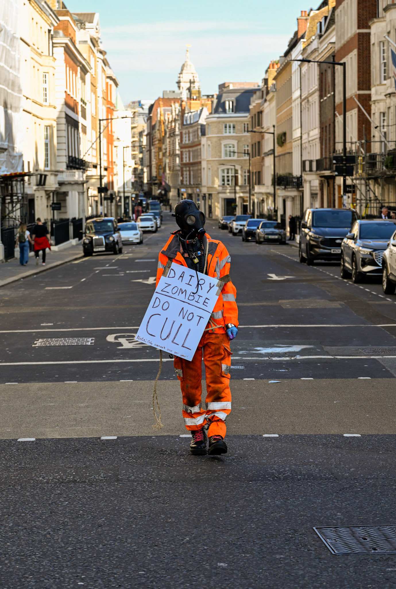 London, UK, 11th October 2025: Zombie day attracts charity particpants walking through Central London for St Mungo's charity, Monkey Butler Images/Alamy Live News