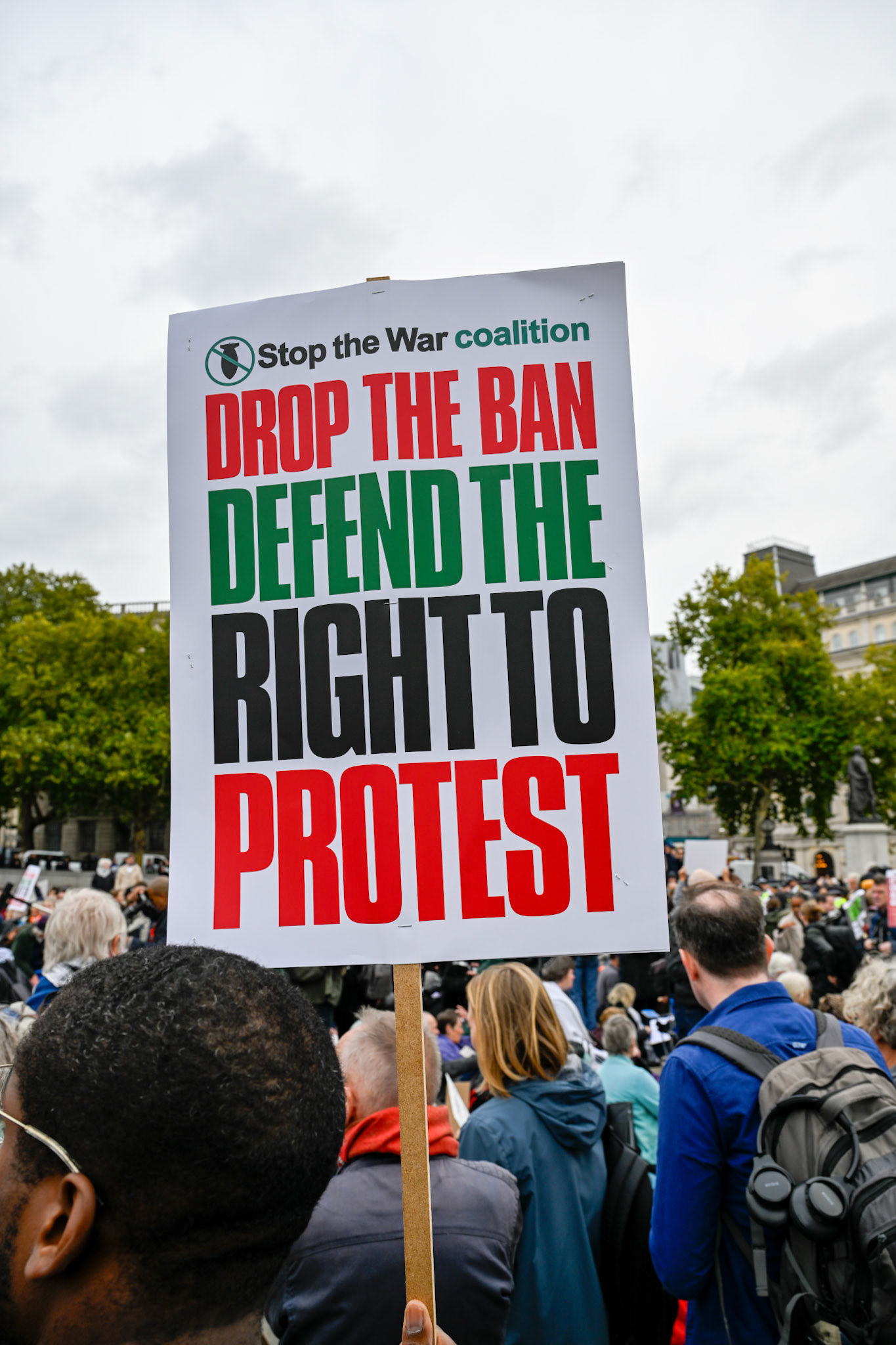 London, UK, 4th October 2025: Defend our juries organise a protest aimed at overturning the ban on Palestine Action, Monkey Butler Images / Alamy Live News