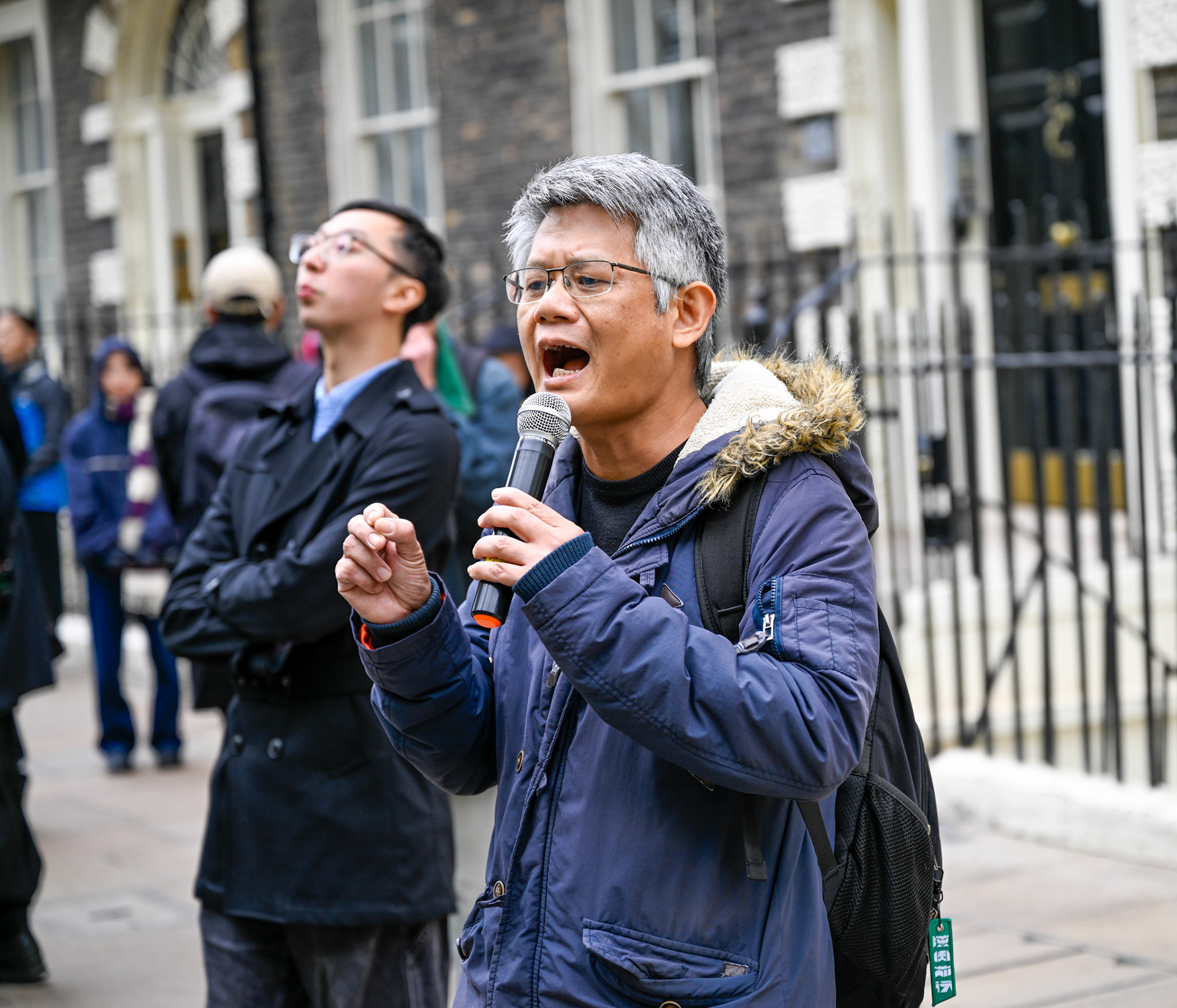 London, UK, 28th September 2025: 11th Anniversary march to commerate the pro democracy protest in Hong Kong in 2014 called the yellow umbrella revolution, monkeybutlerimages/ alamy live news