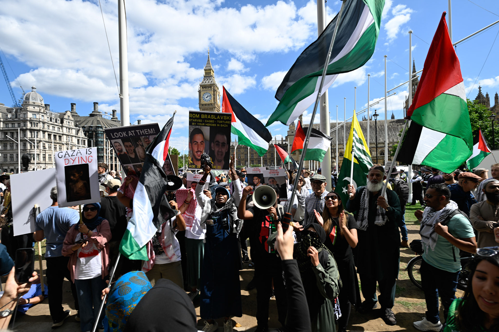 Hundreds of activists gathered to support the proscribed terrorist group Palestine Action. Police arrested any person supporting the group resulted in mass arrests.