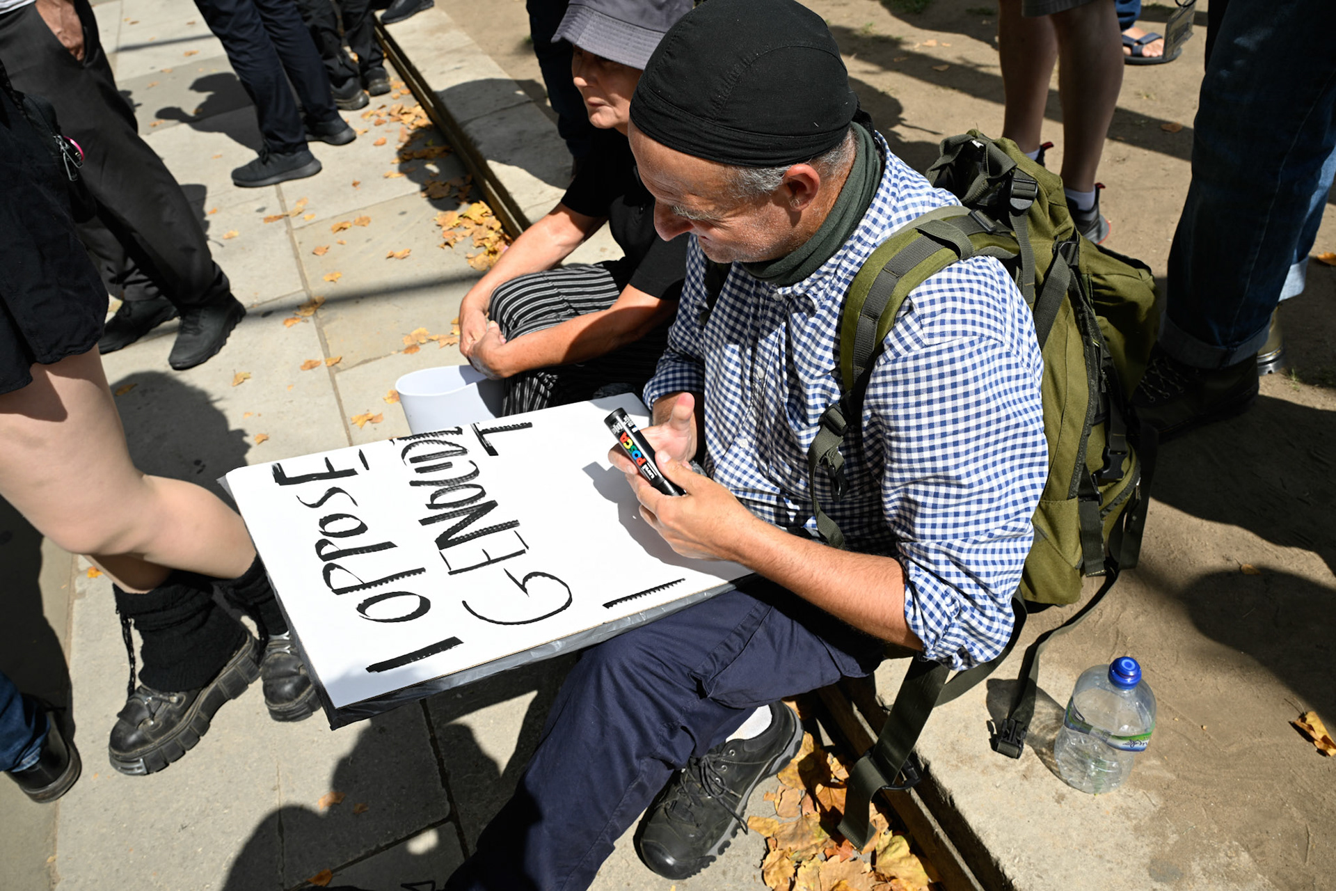 Hundreds of supporters of proscribed terrorist group Palestine Action were arrested on Parliament Square